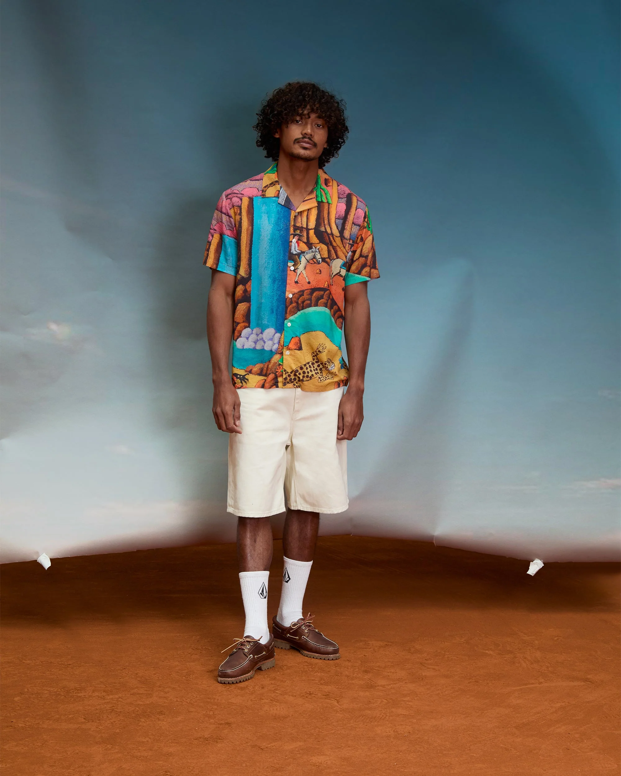 Short en denim Billow 22" - Dirty White - Image 4