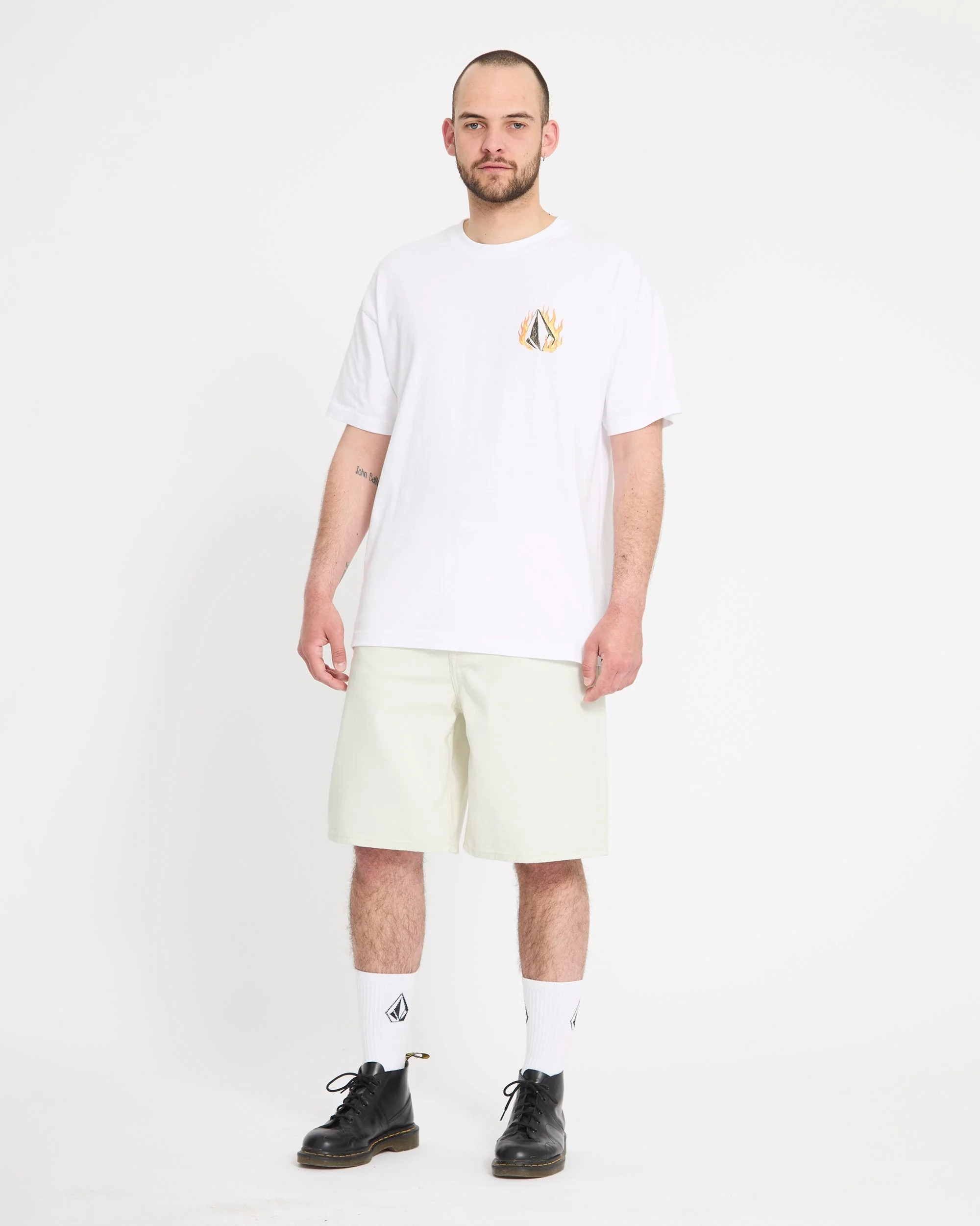 Short en denim Billow 22" - Dirty White - Image 7