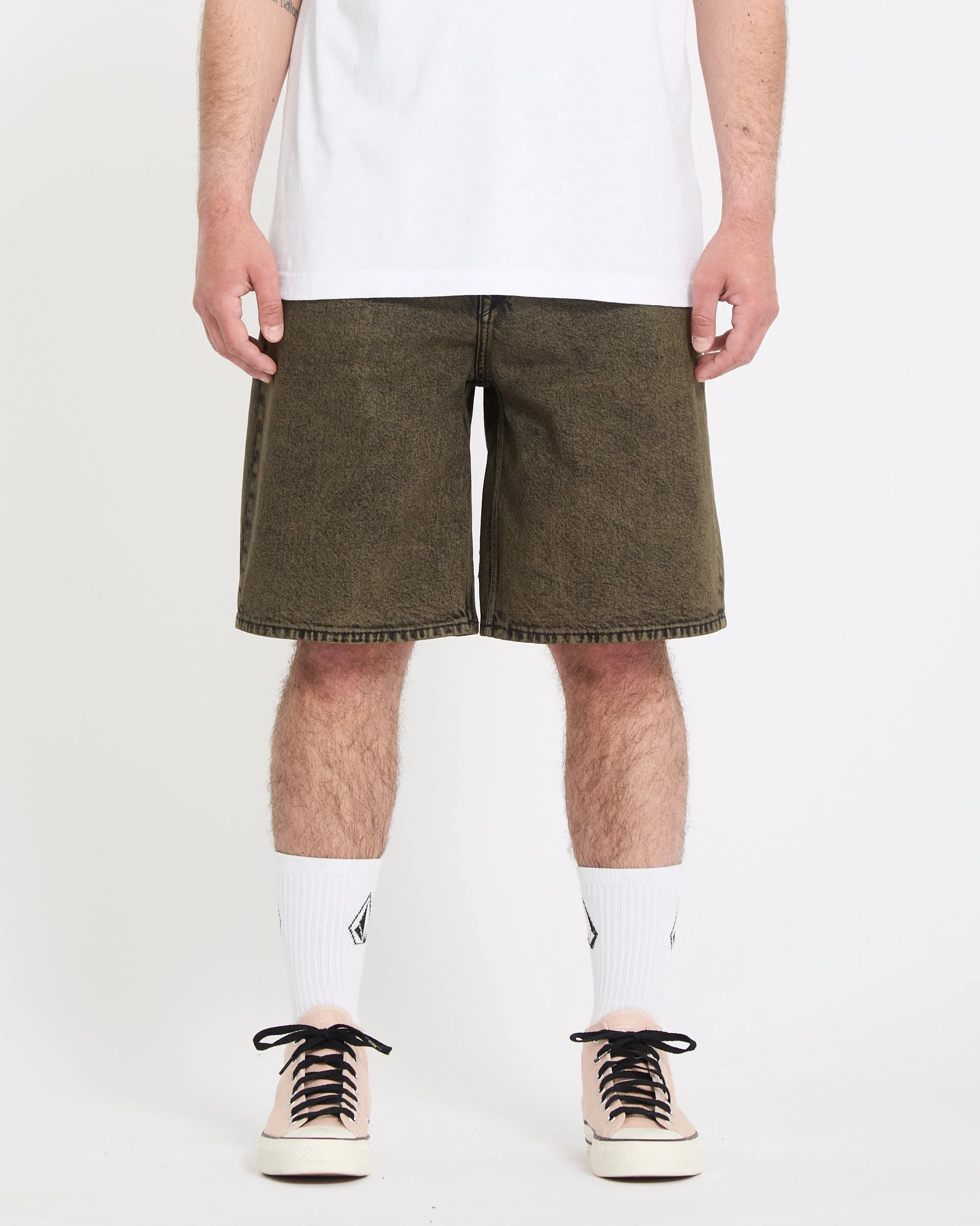 Short en denim Billow 22" - Sage Leaf - Image 3
