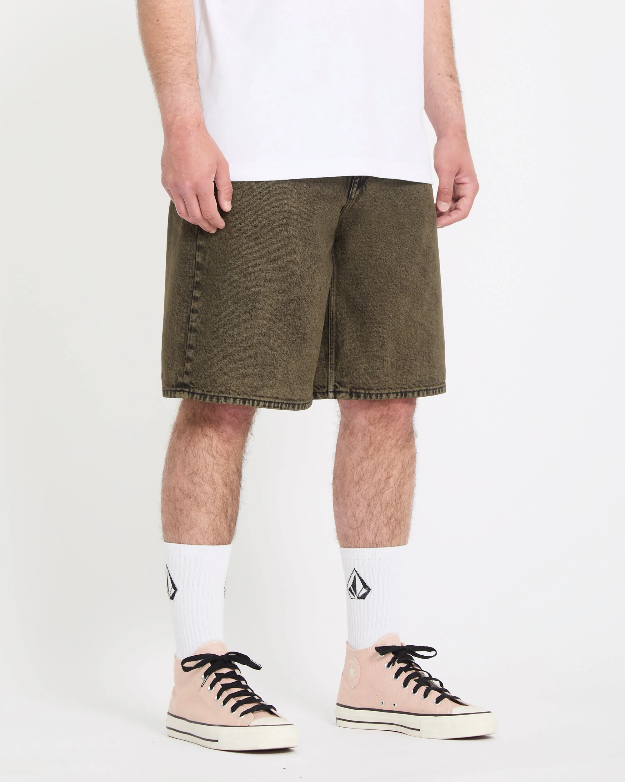 Short en denim Billow 22" - Sage Leaf - Image 5