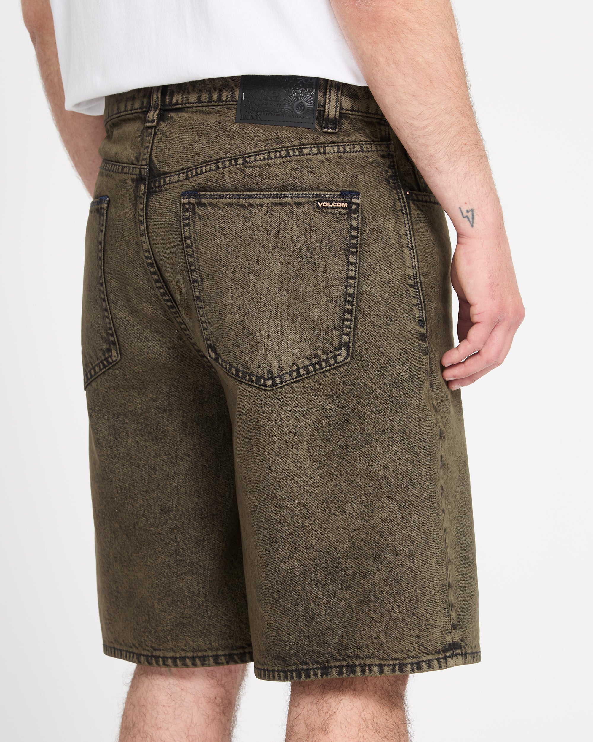 Short en denim Billow 22" - Sage Leaf - Image 6