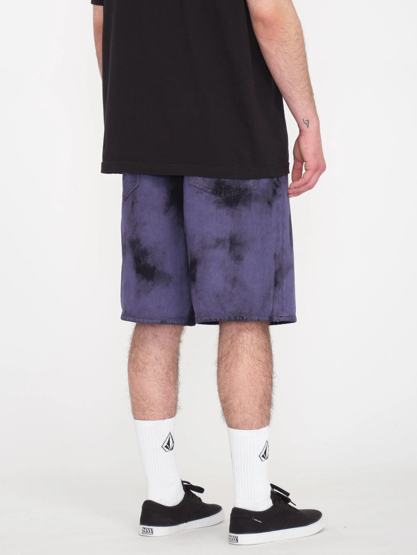 Short Billow Denim - DEEP PURPLE - Image 2