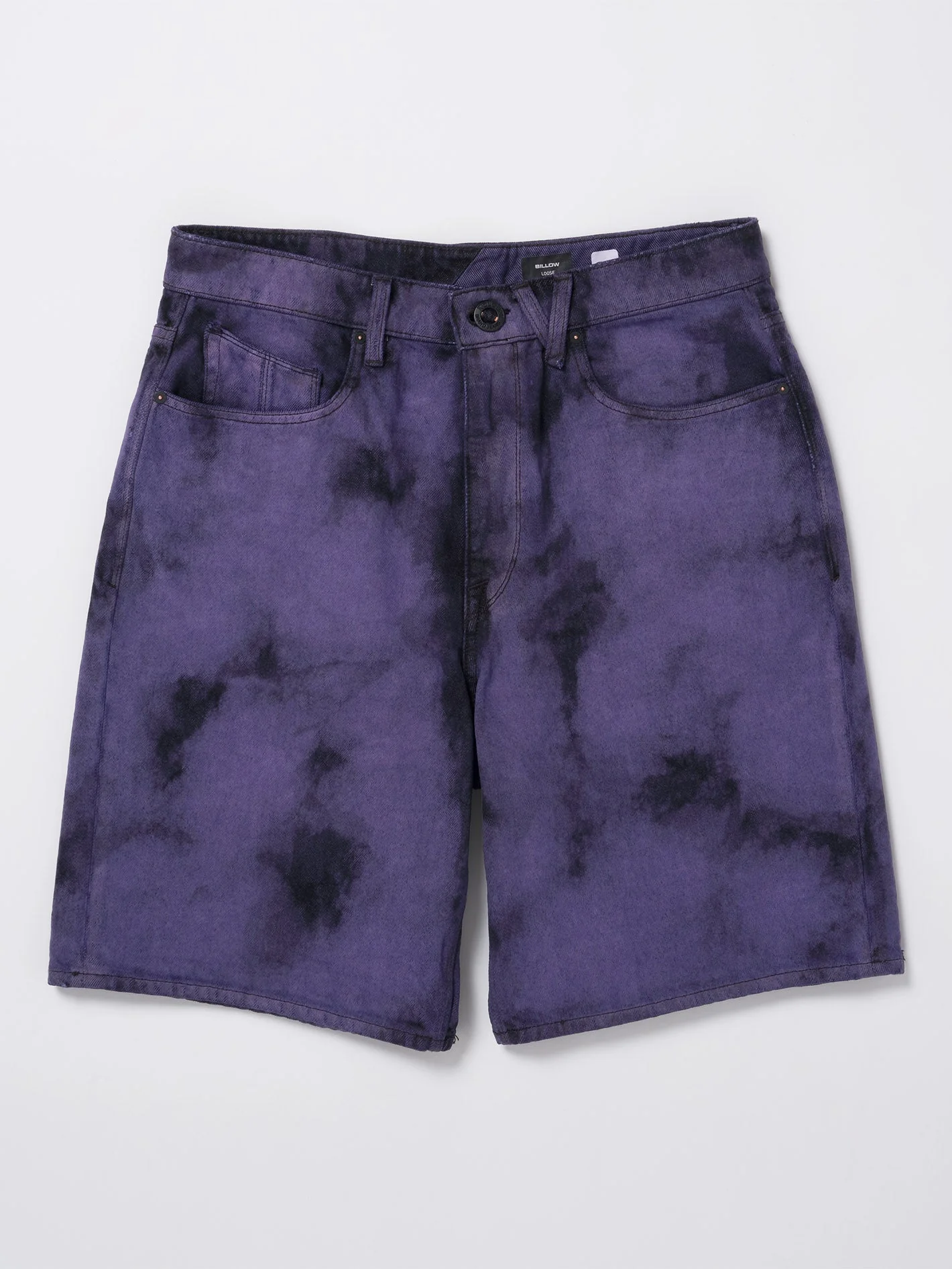 Short Billow Denim - DEEP PURPLE - Image 3