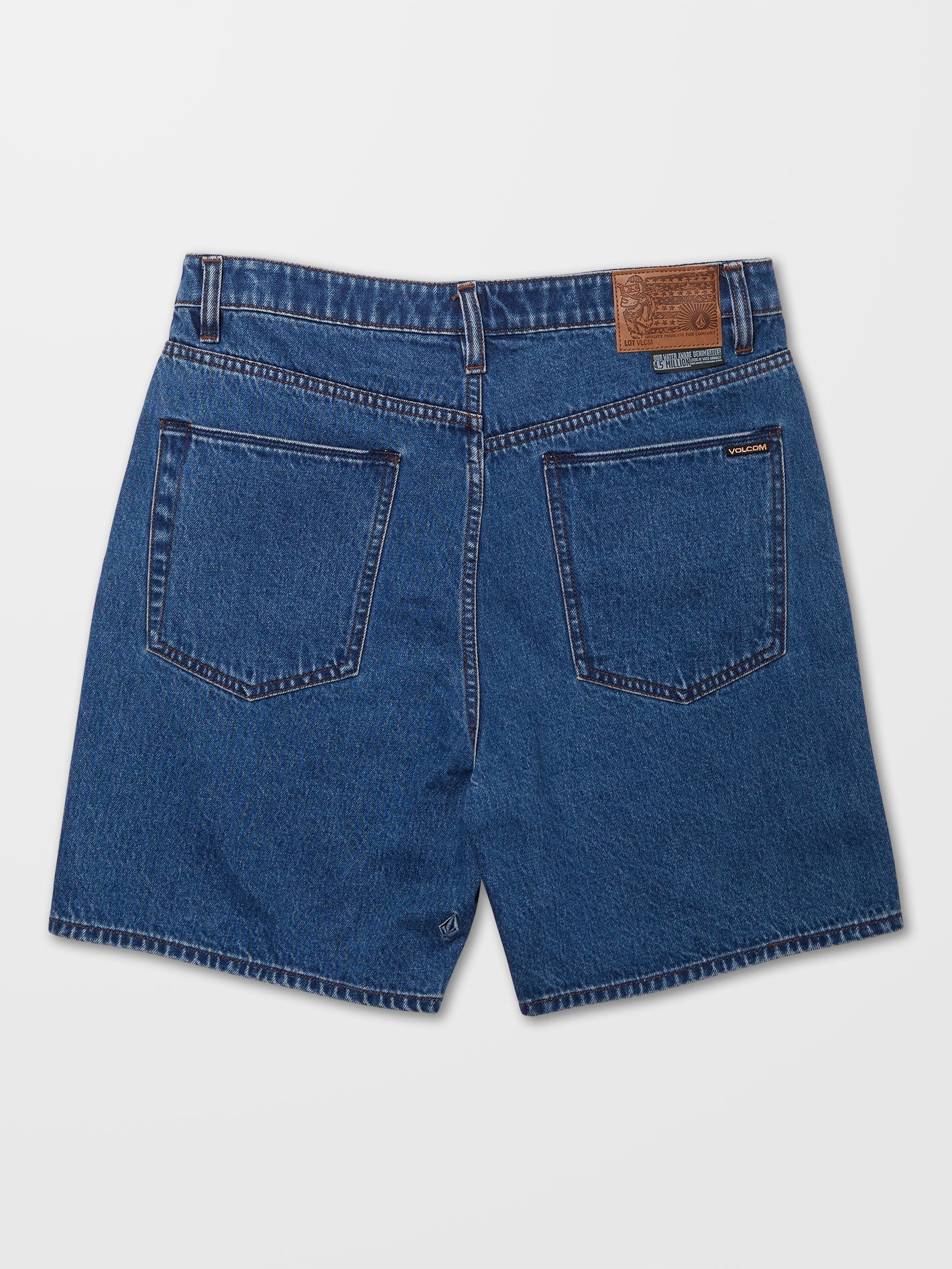 Short Billow Denim - OLIVER MID BLUE - Image 4
