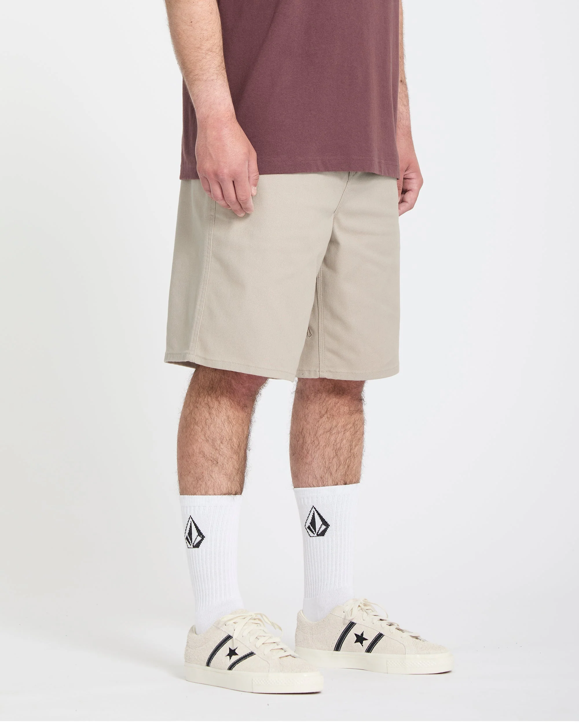 Short Billow 22" - Light Khaki - Image 3