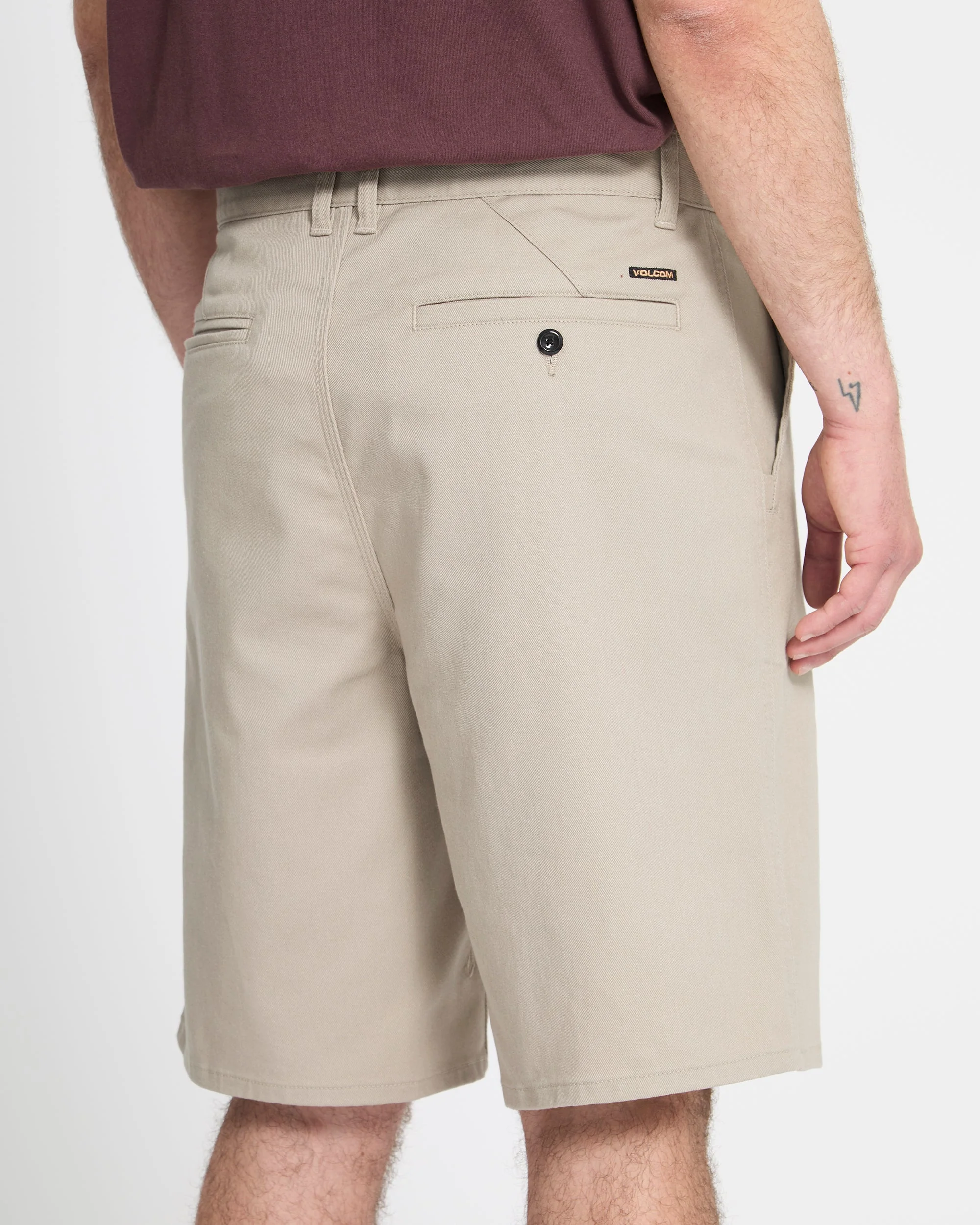 Short Billow 22" - Light Khaki - Image 4