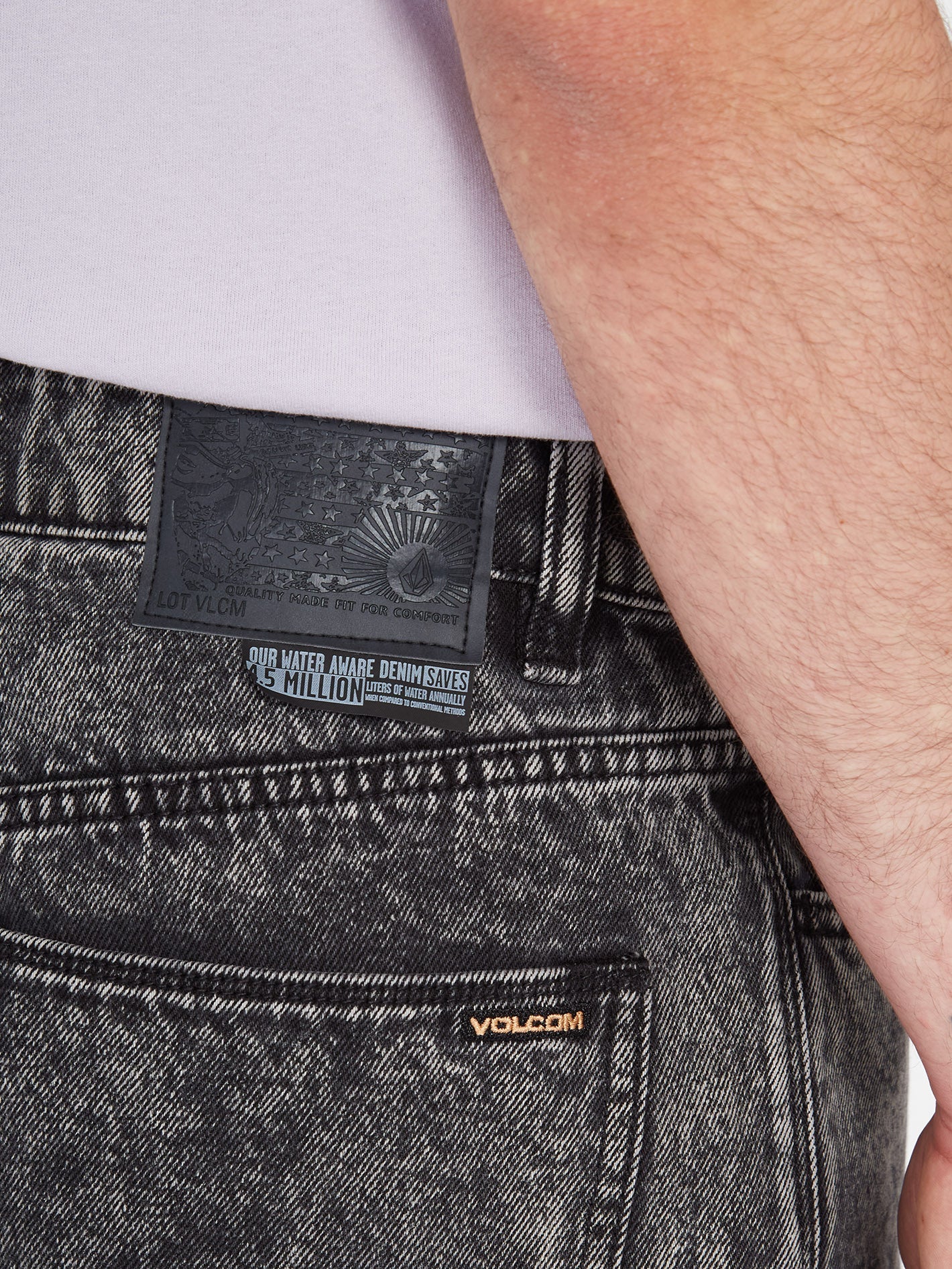 Jean Billow Tapered - ACID BLACK CLAIR - Image 3
