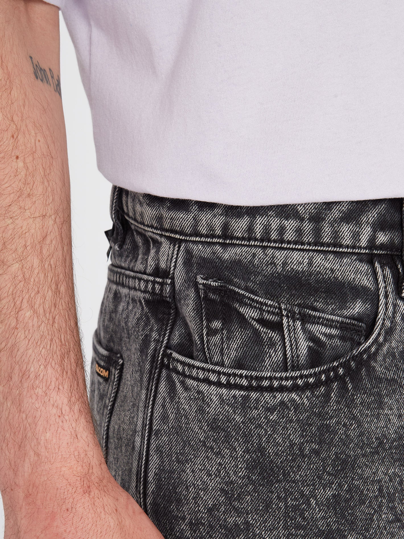 Jean Billow Tapered - ACID BLACK CLAIR - Image 4