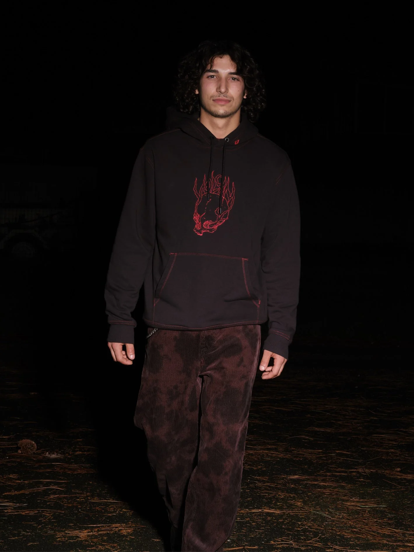 Pantalon côtelé Billow Tapered - BITTER CHOCOLATE - Image 12