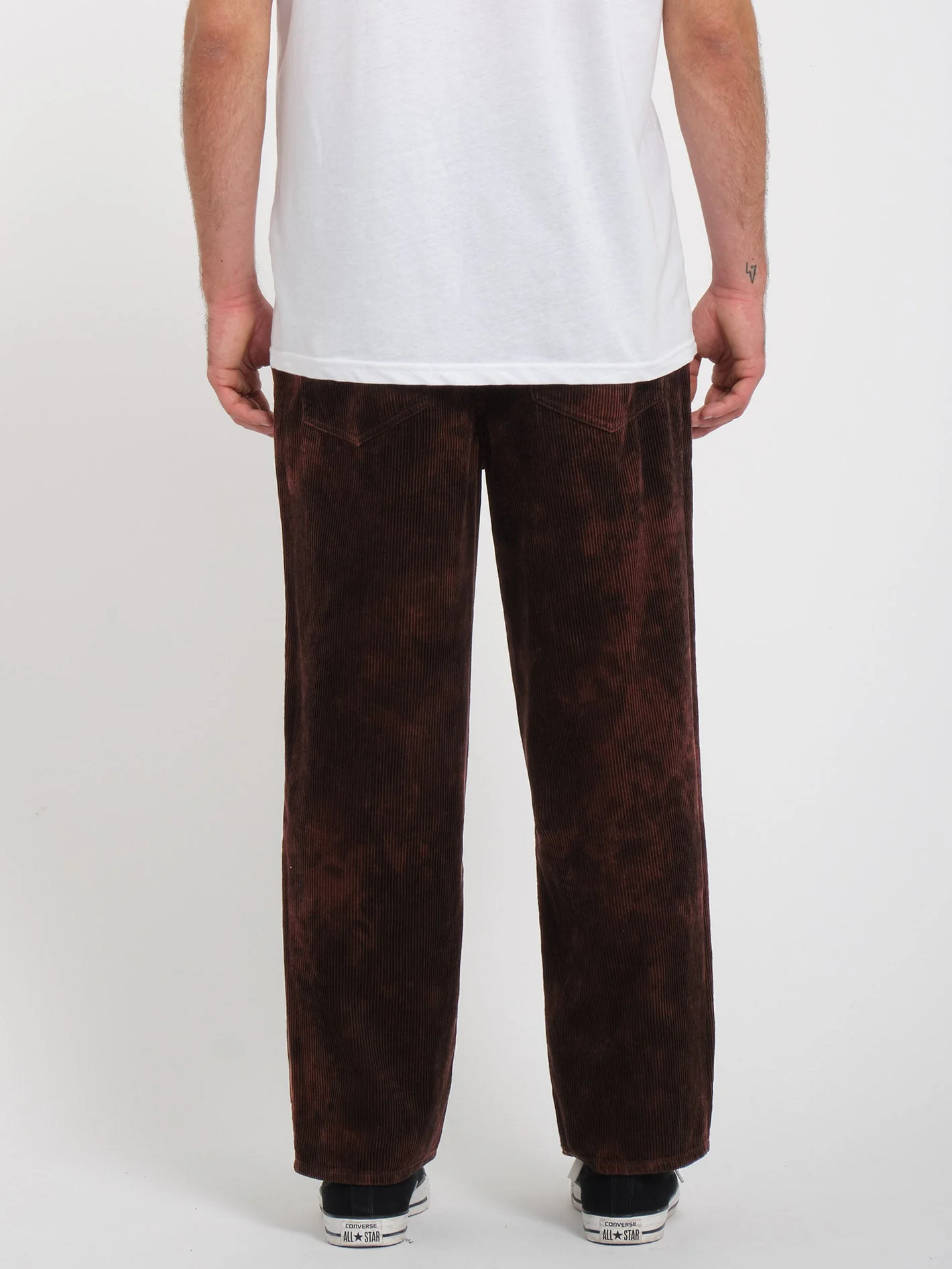 Pantalon côtelé Billow Tapered - BITTER CHOCOLATE - Image 3