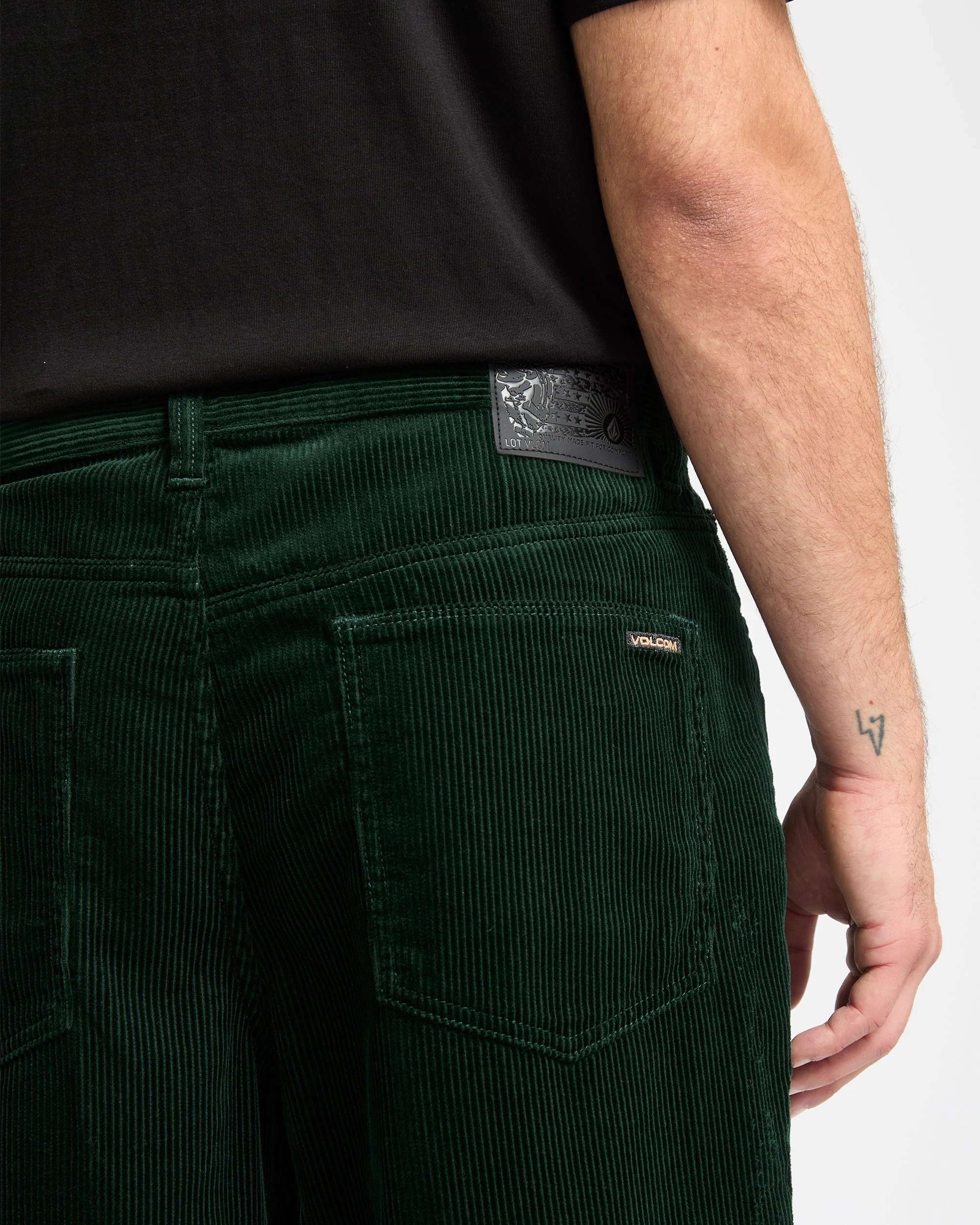 Pantalon Billow Tapered Corduroy - Scarab - Image 3
