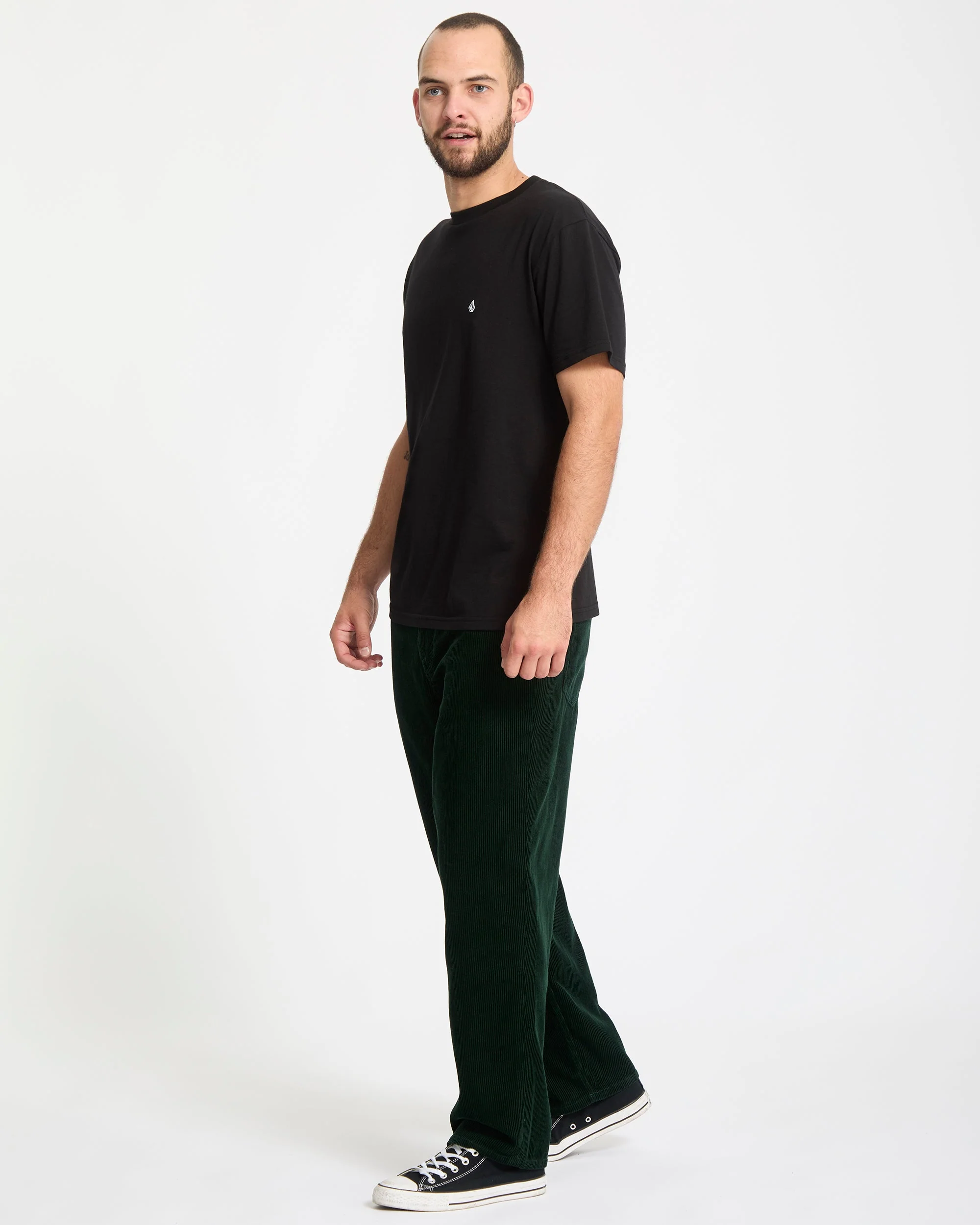 Pantalon Billow Tapered Corduroy - Scarab - Image 4
