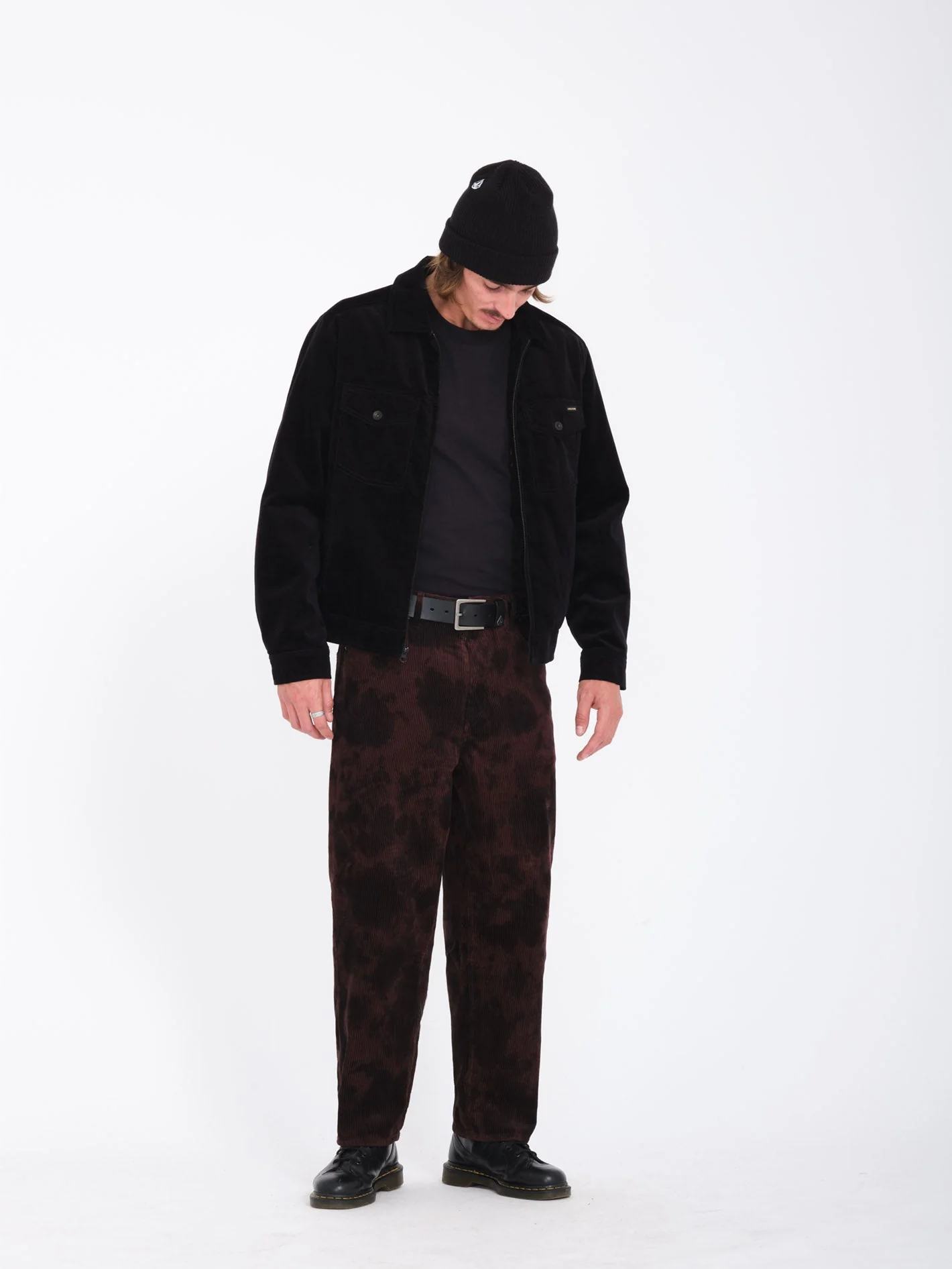 Pantalon côtelé Billow Tapered - BITTER CHOCOLATE - Image 4