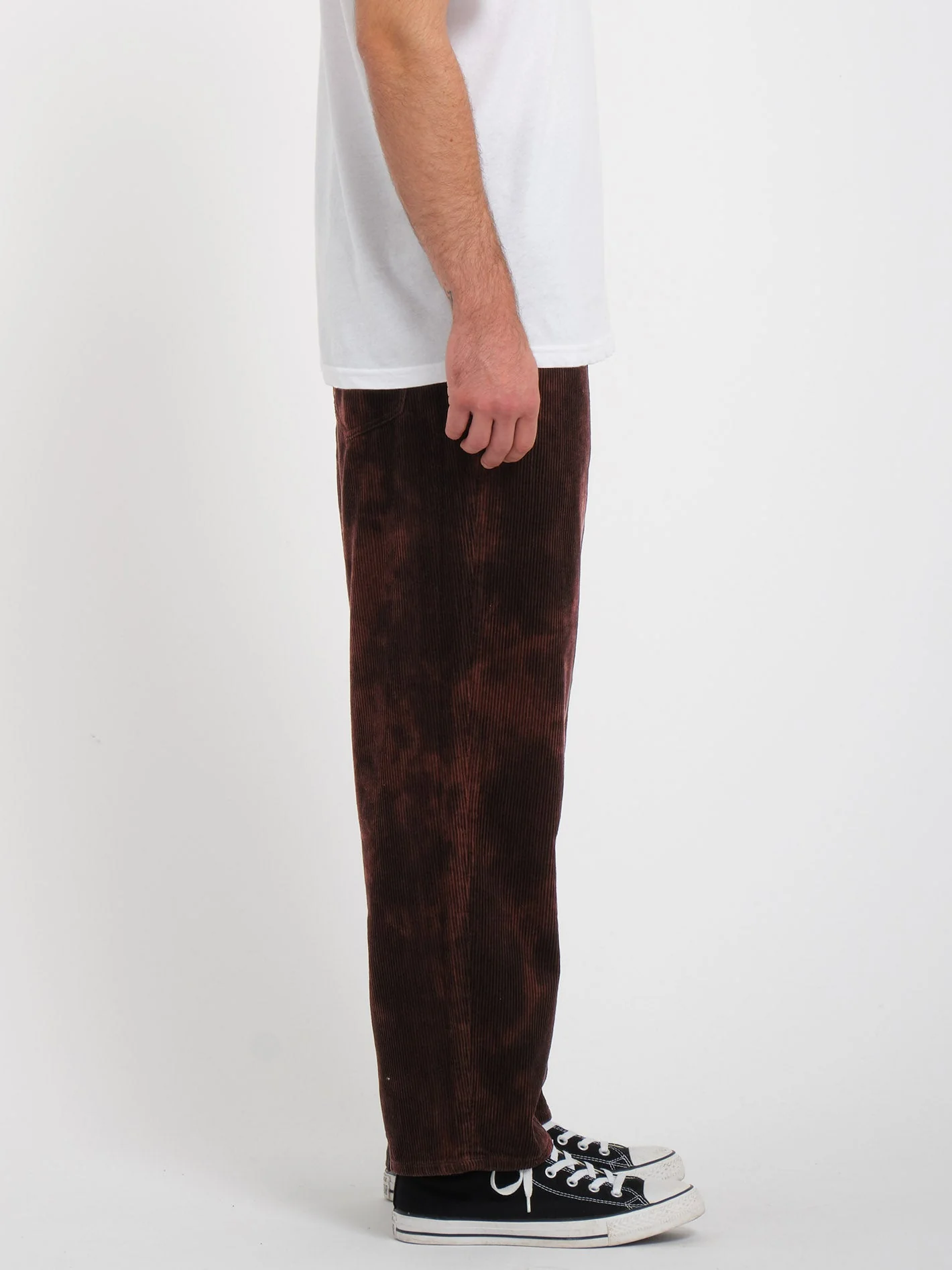 Pantalon côtelé Billow Tapered - BITTER CHOCOLATE - Image 5