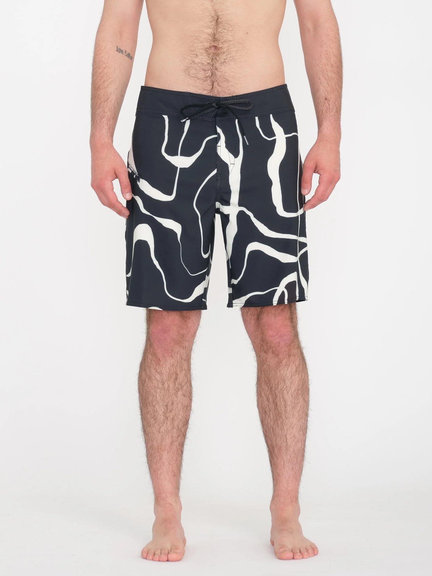 Boardshort Blind Lines Mod 19" - BLACK