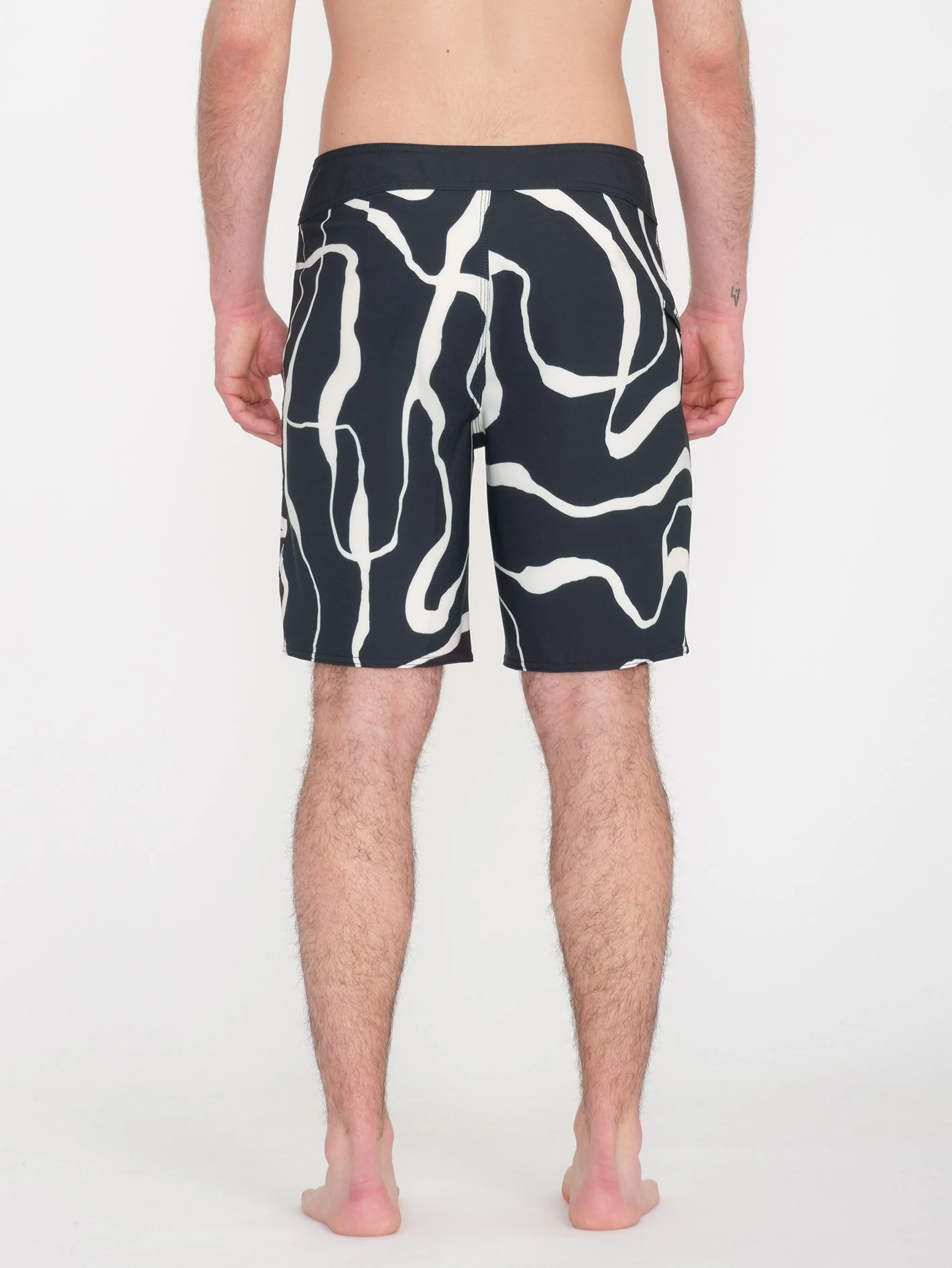 Boardshort Blind Lines Mod 19" - BLACK - Image 2