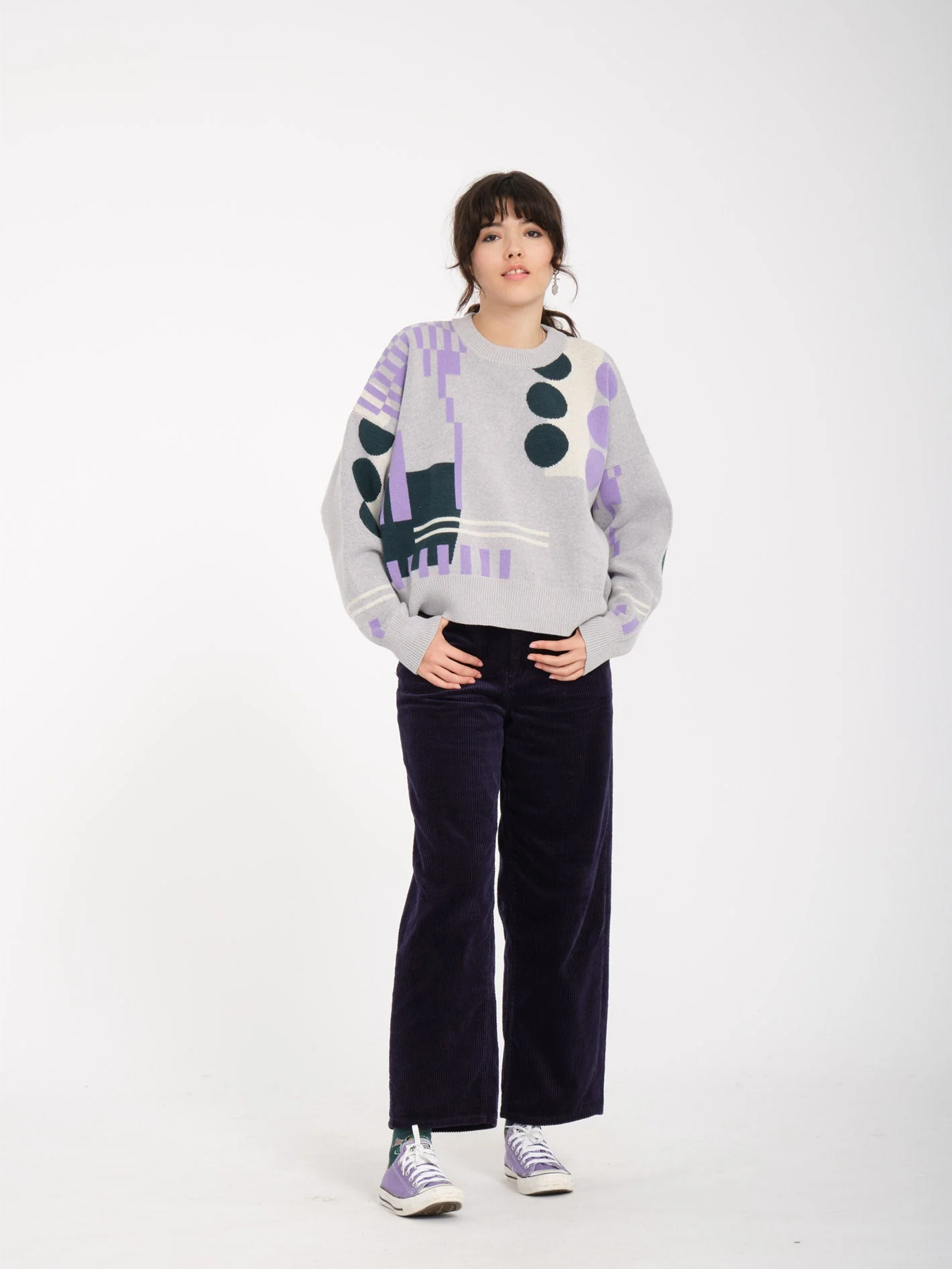 Pull Bohausweater - HEATHER GREY - Image 4
