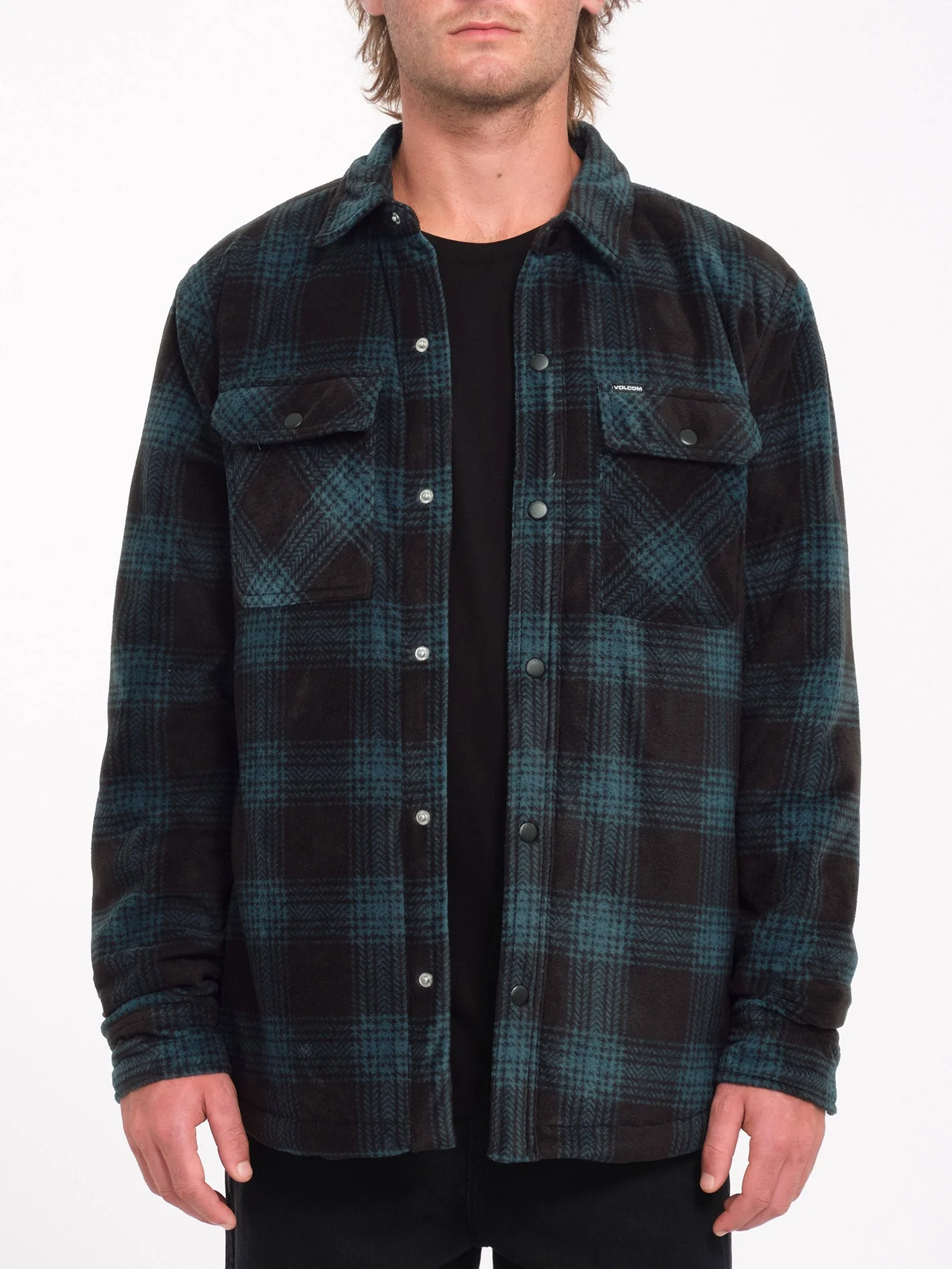 Surchemise en polaire Bowered - EVERGREEN