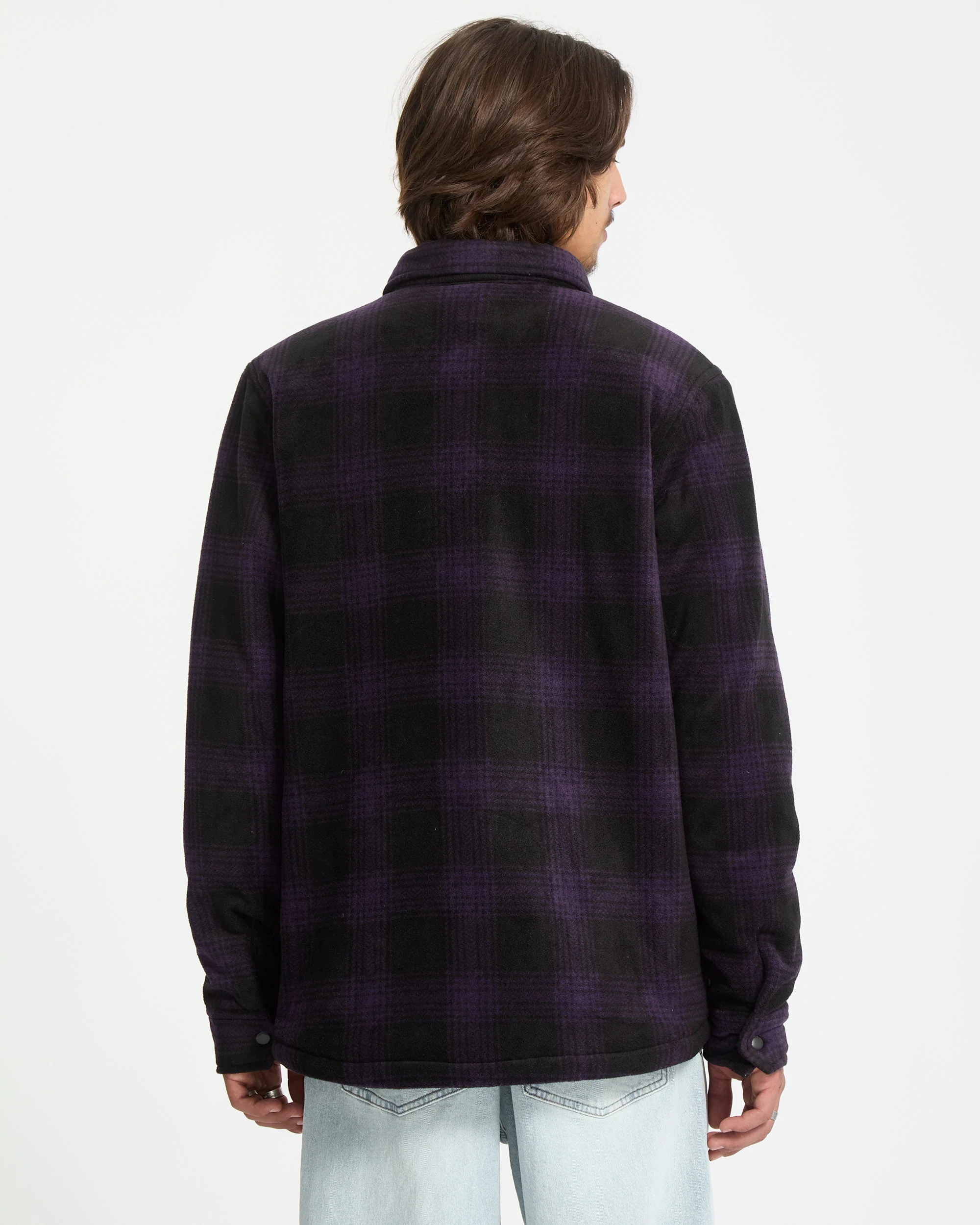 Surchemise En Polaire Bowered - Dark Purple - Image 2