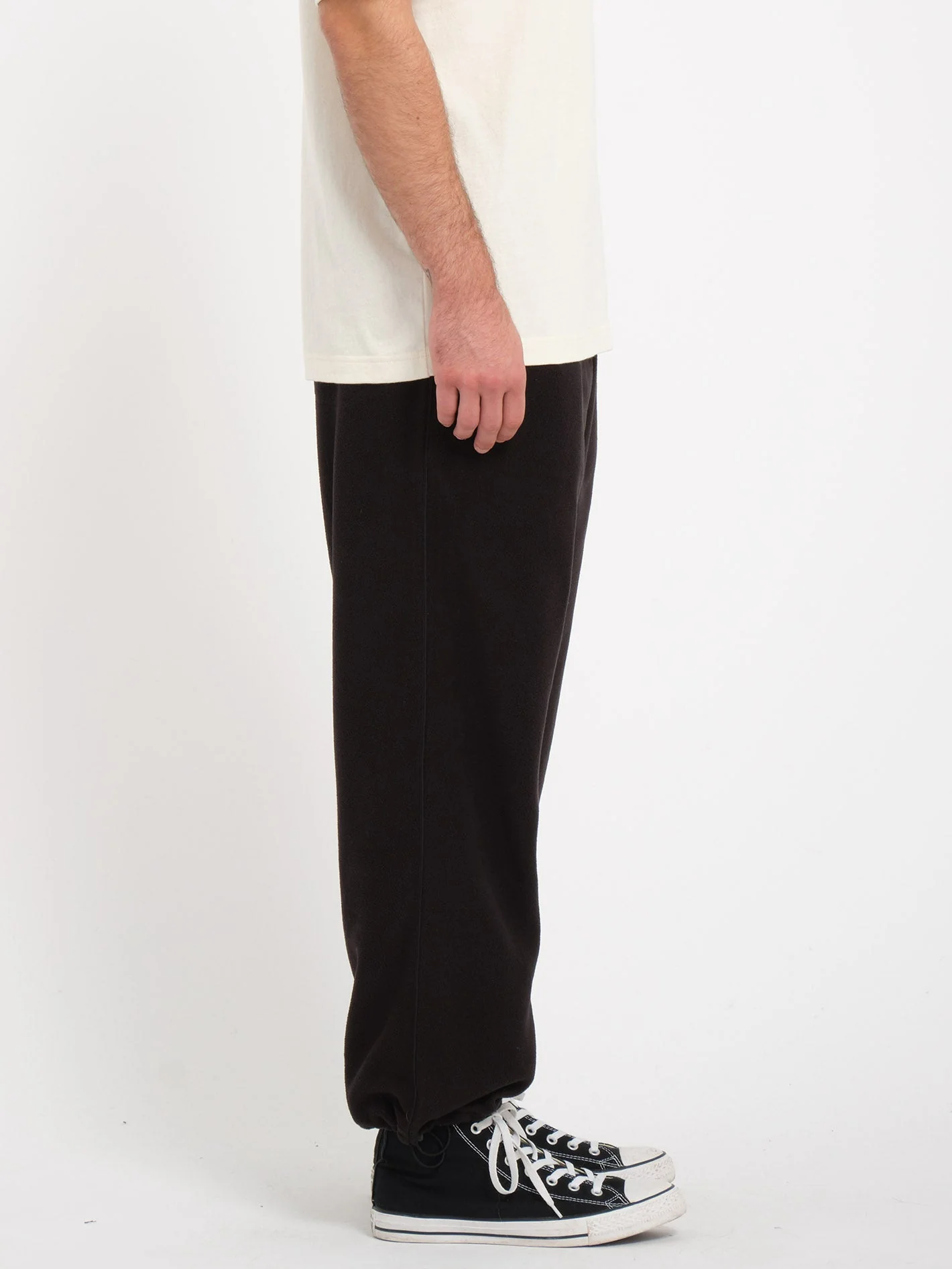 Pantalon Bowered Light Fleece - BLACK - Image 3