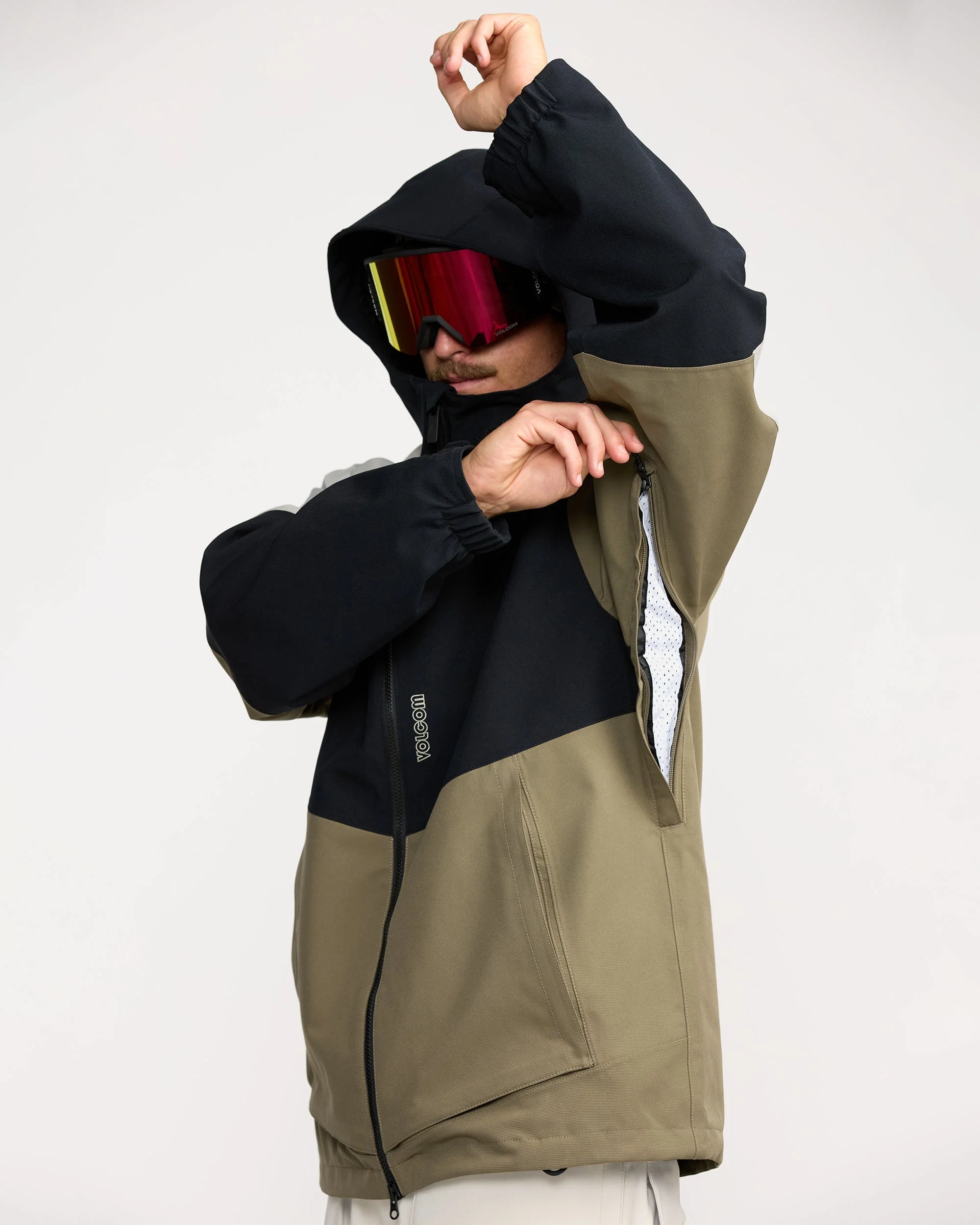 Veste zippée Brighton - Military - Image 7