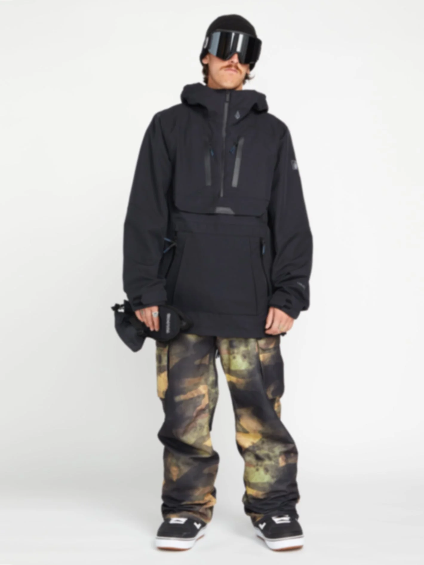 Veste de snow Brighton Pullover - Black - Image 4