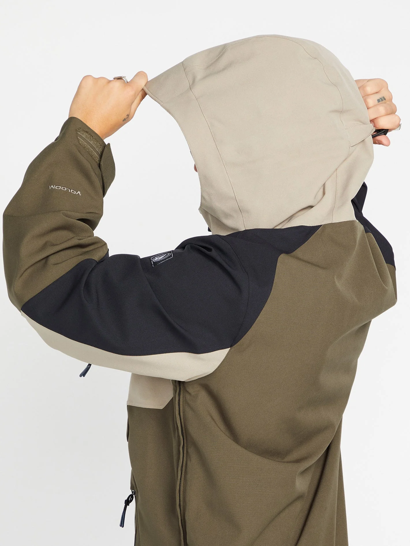 Veste de snow Brighton Pullover - Dark Khaki - Image 11