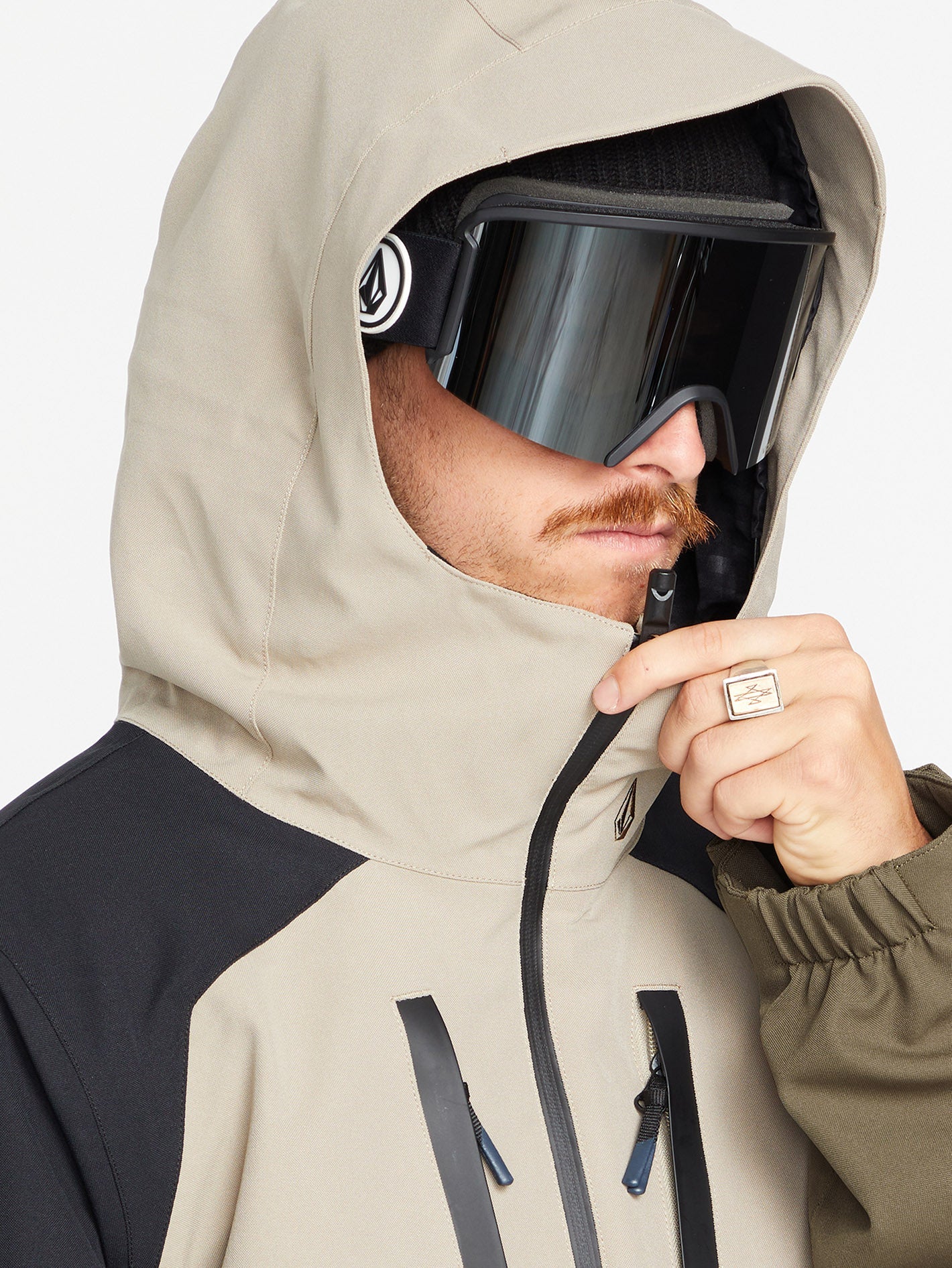 Veste de snow Brighton Pullover - Dark Khaki - Image 14