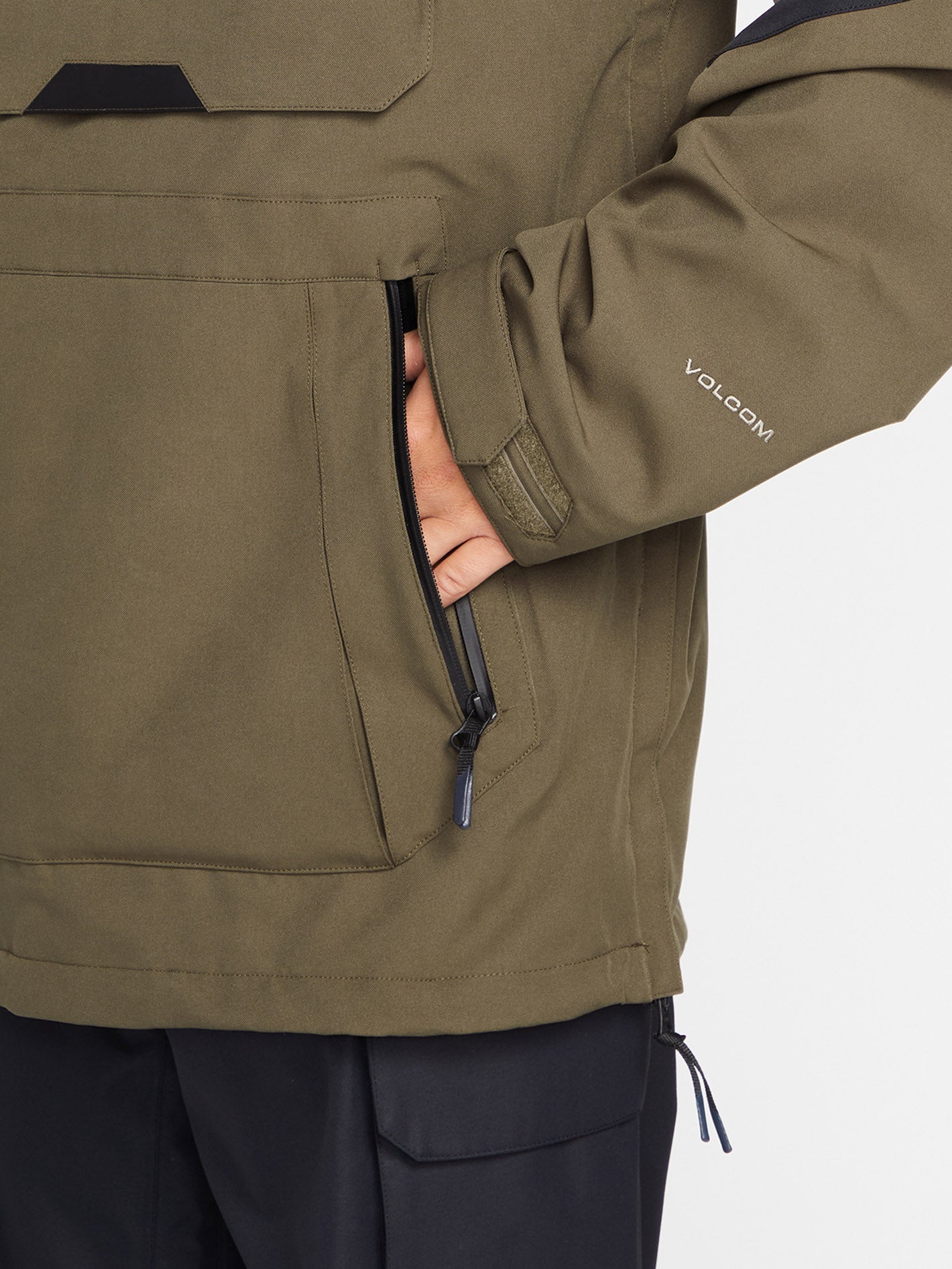 Veste de snow Brighton Pullover - Dark Khaki - Image 16