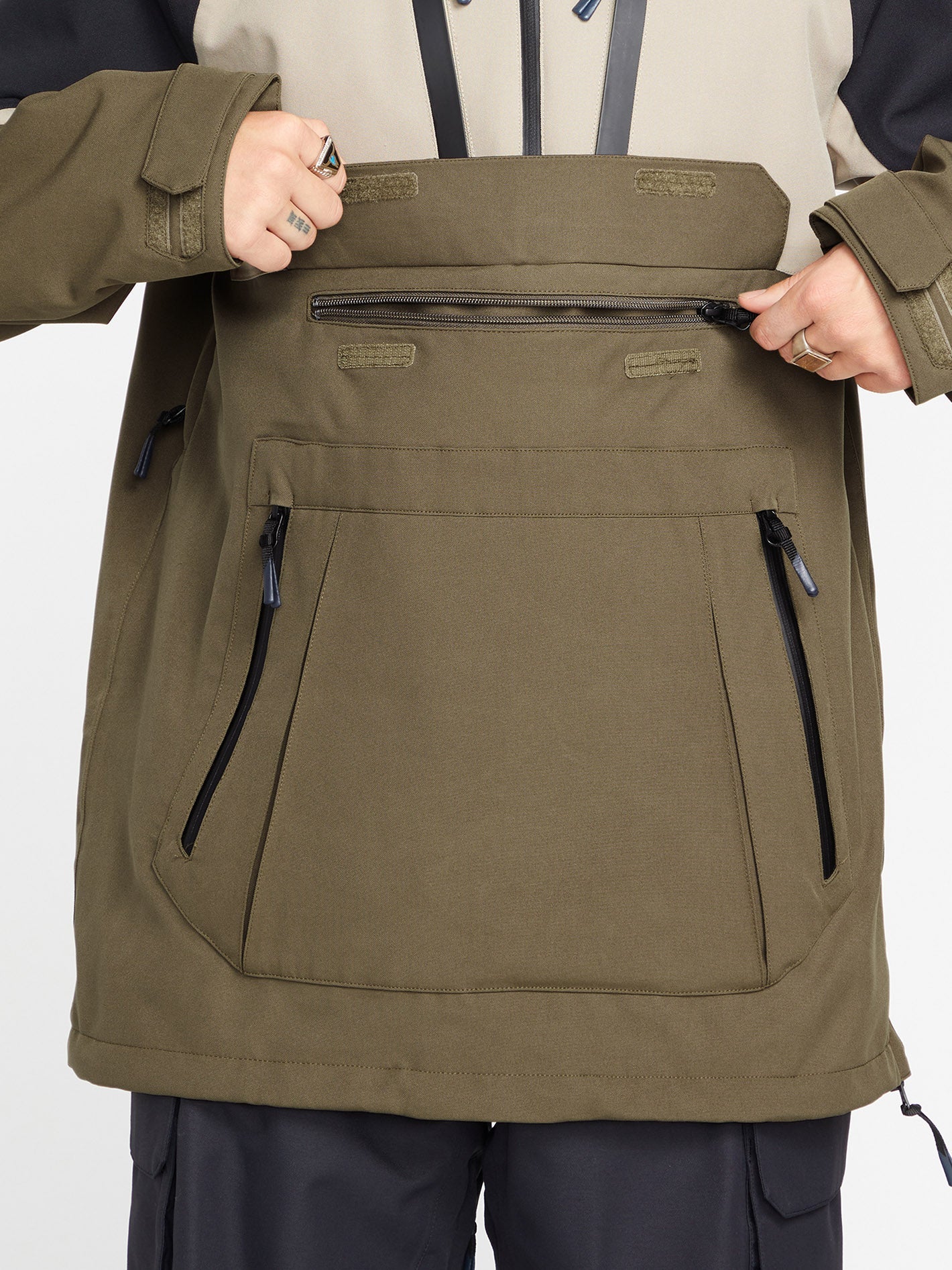 Veste de snow Brighton Pullover - Dark Khaki - Image 17