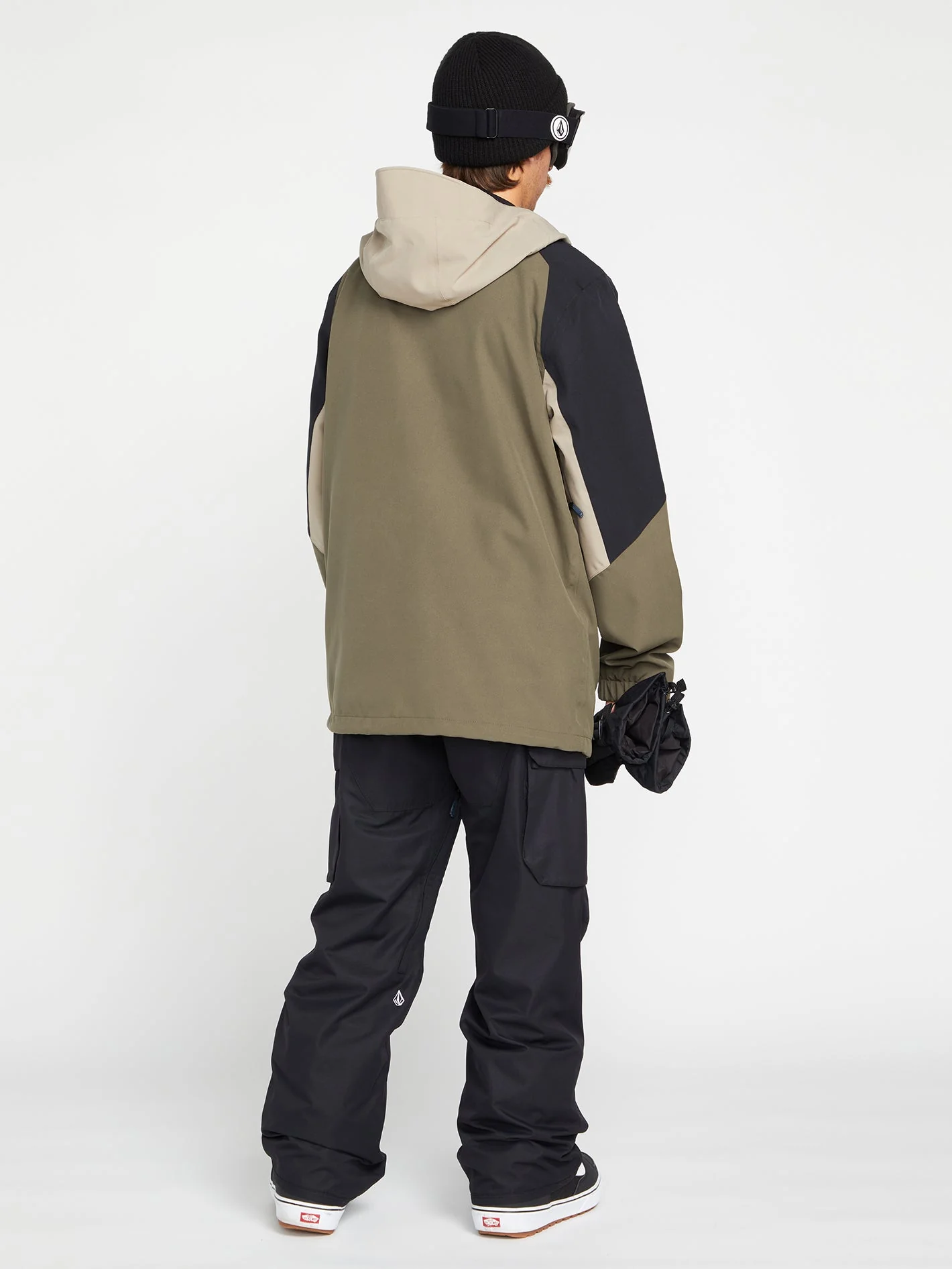 Veste de snow Brighton Pullover - Dark Khaki - Image 2