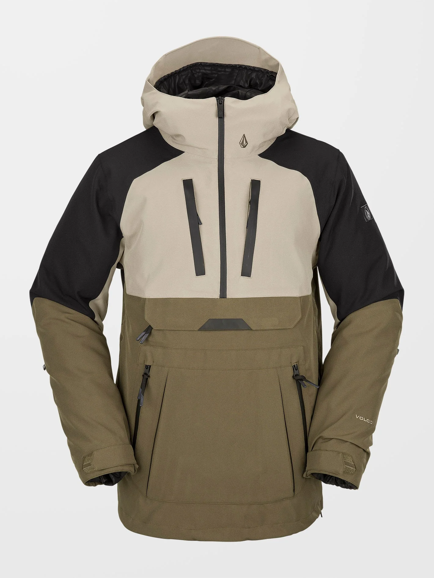 Veste de snow Brighton Pullover - Dark Khaki - Image 4