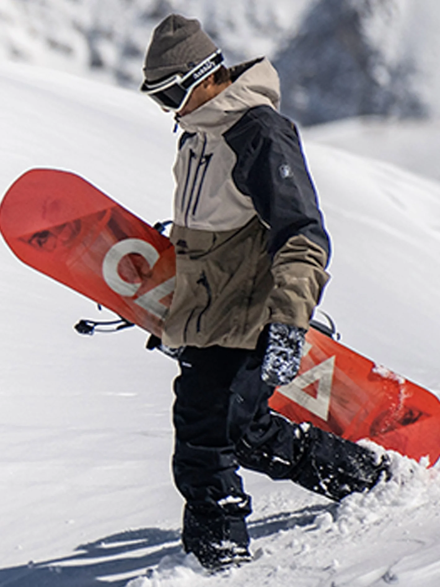 Veste de snow Brighton Pullover - Dark Khaki - Image 7