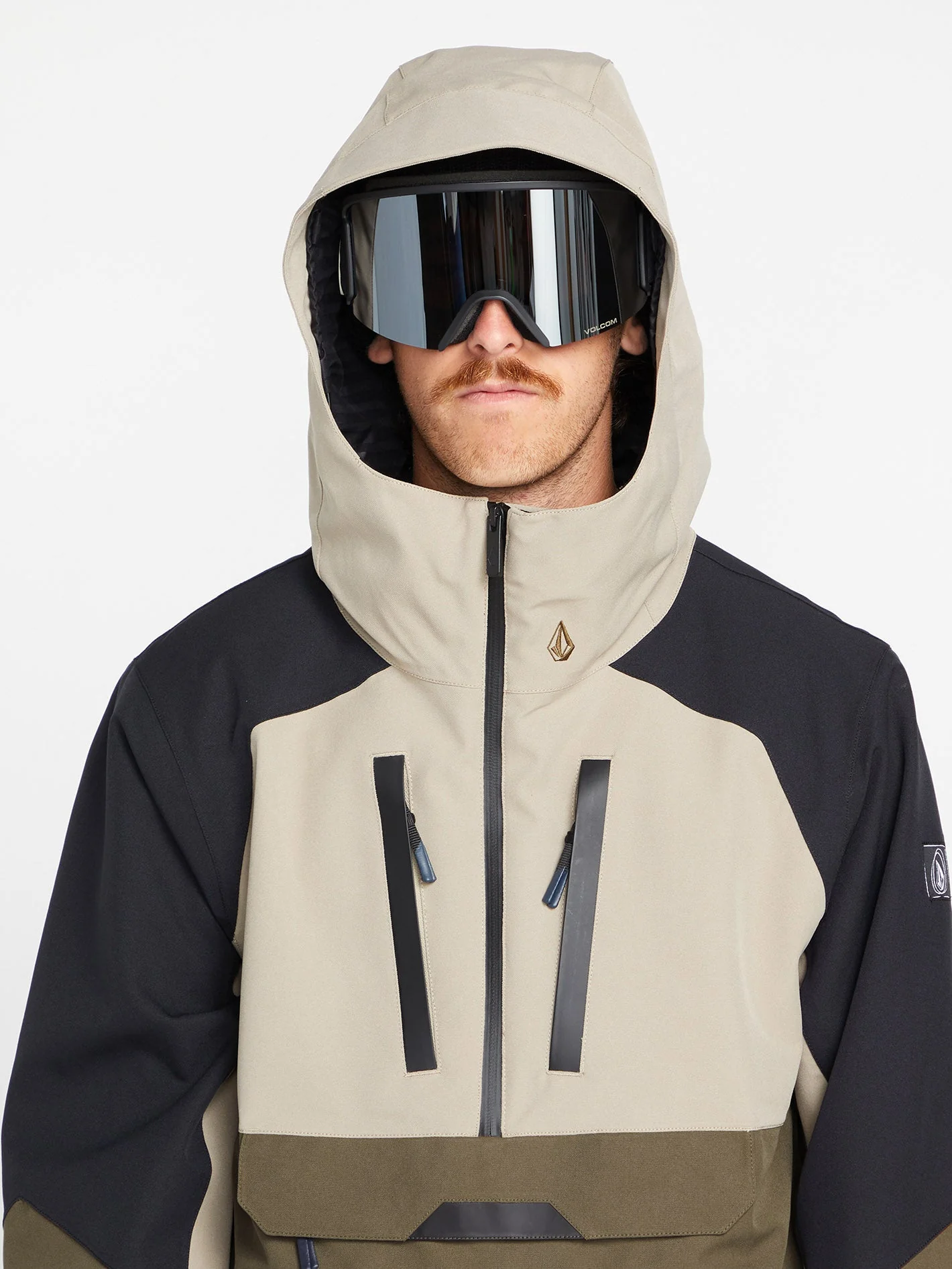Veste de snow Brighton Pullover - Dark Khaki - Image 8