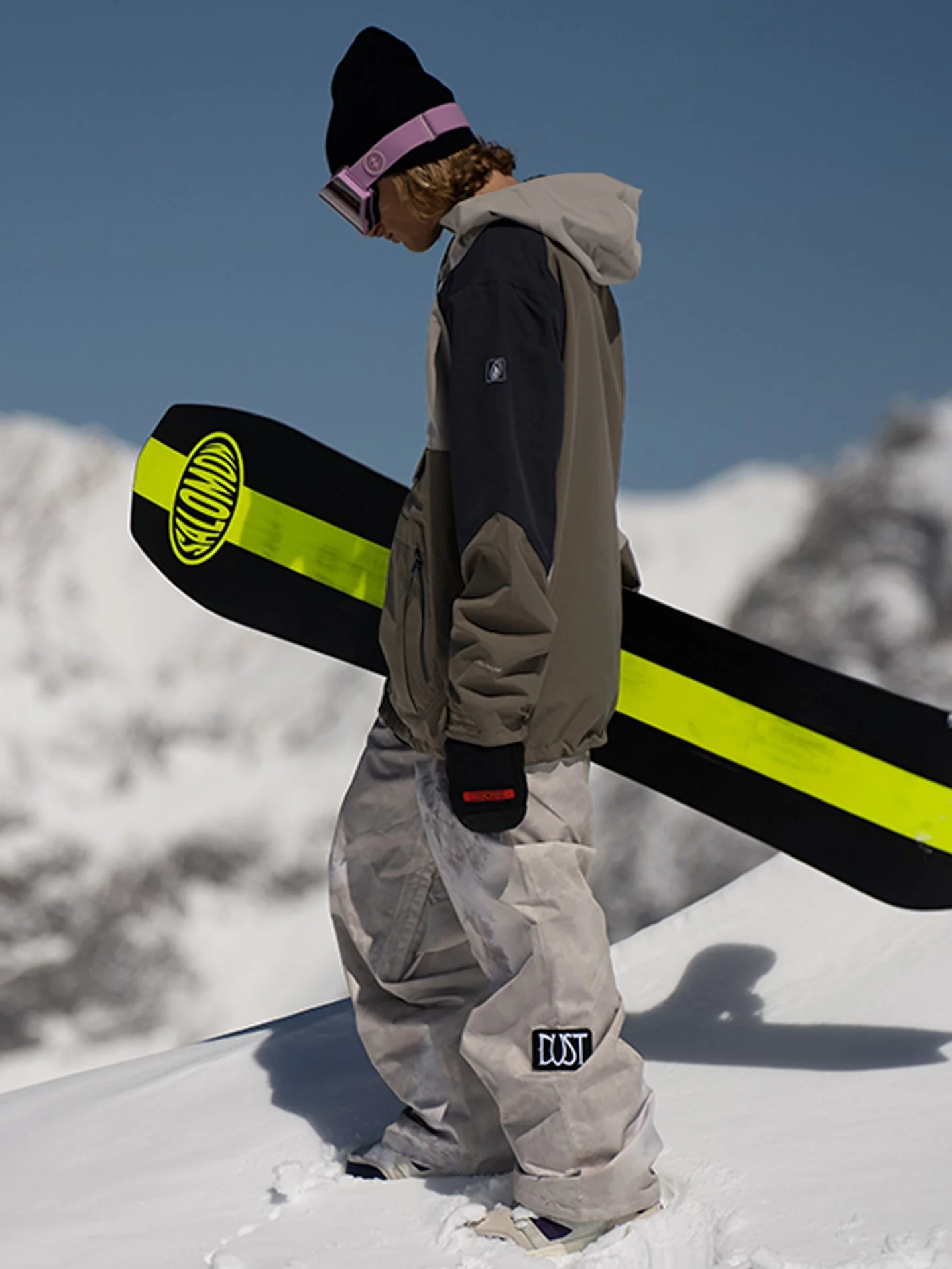 Veste de snow Brighton Pullover - Dark Khaki - Image 9