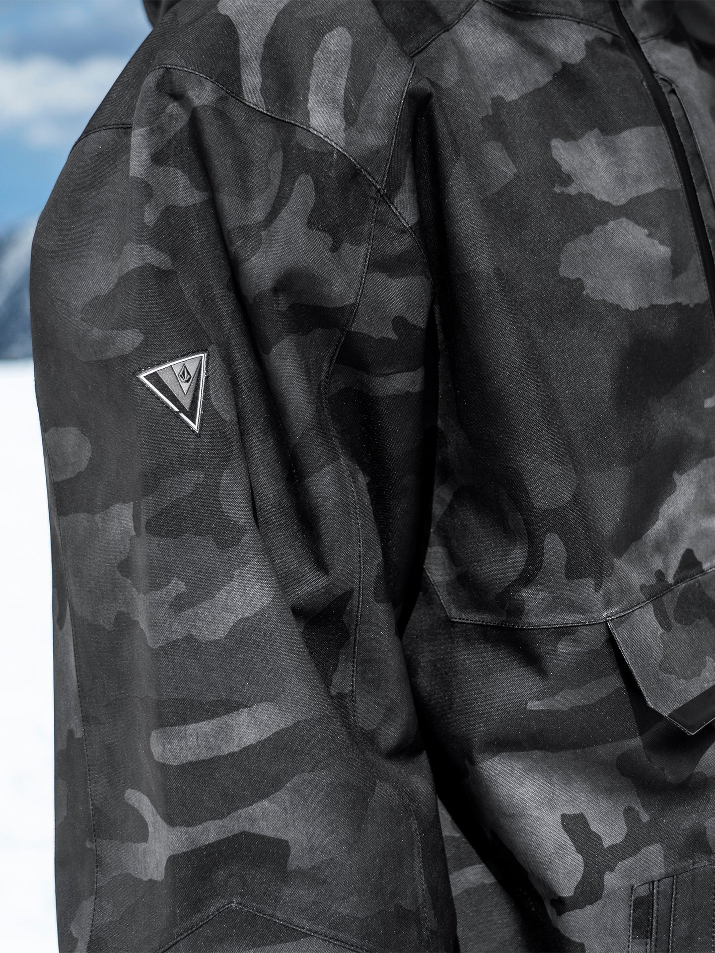 Veste Brighton - BLACK CAMO - Image 12