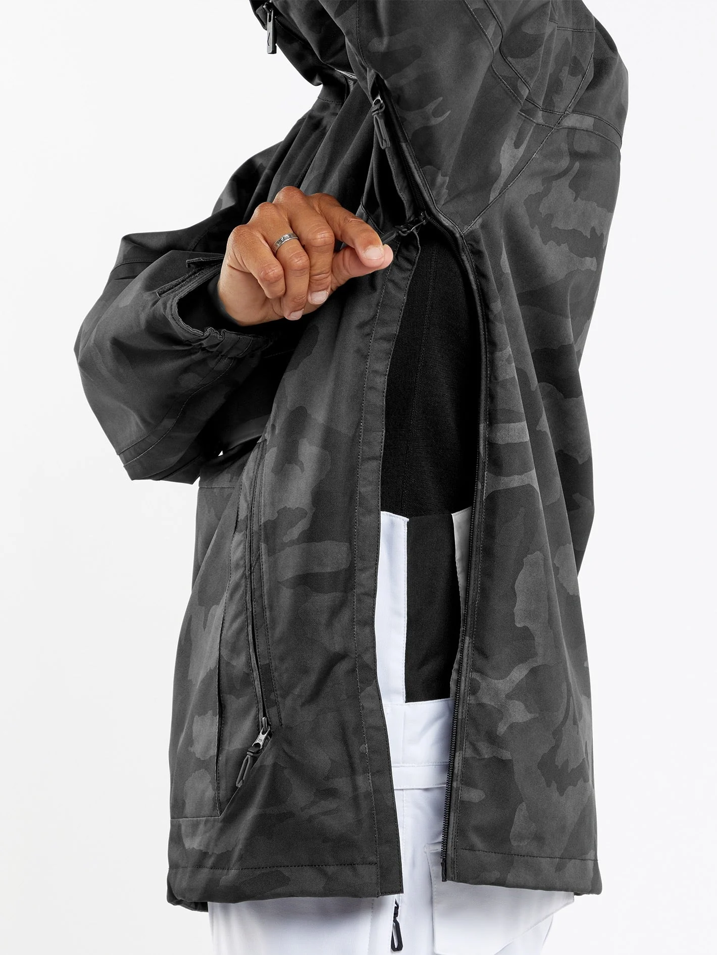 Veste Brighton - BLACK CAMO - Image 4