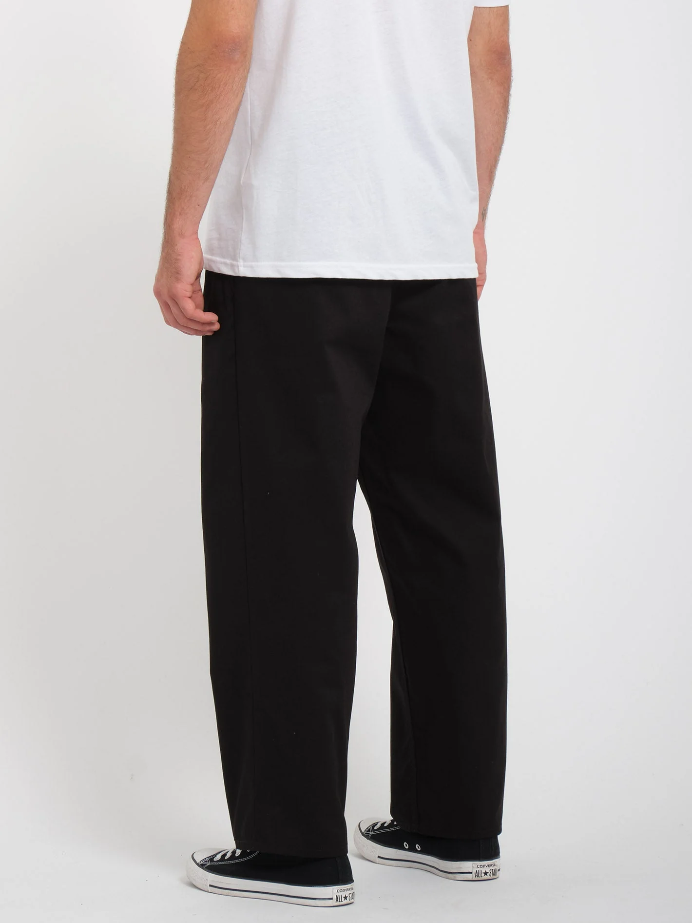 Pantalon Chino Pleat Briqlayer - BLACK - Image 2
