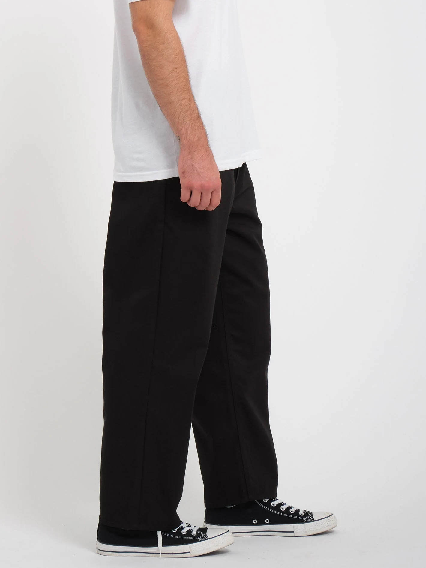 Pantalon Chino Pleat Briqlayer - BLACK - Image 6