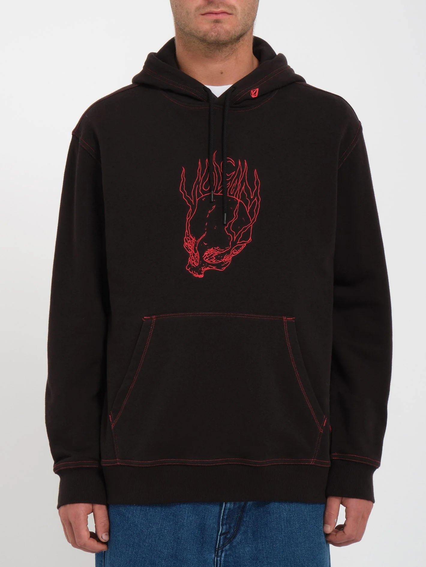 Sweat à capuche Burnher - BLACK - Image 6