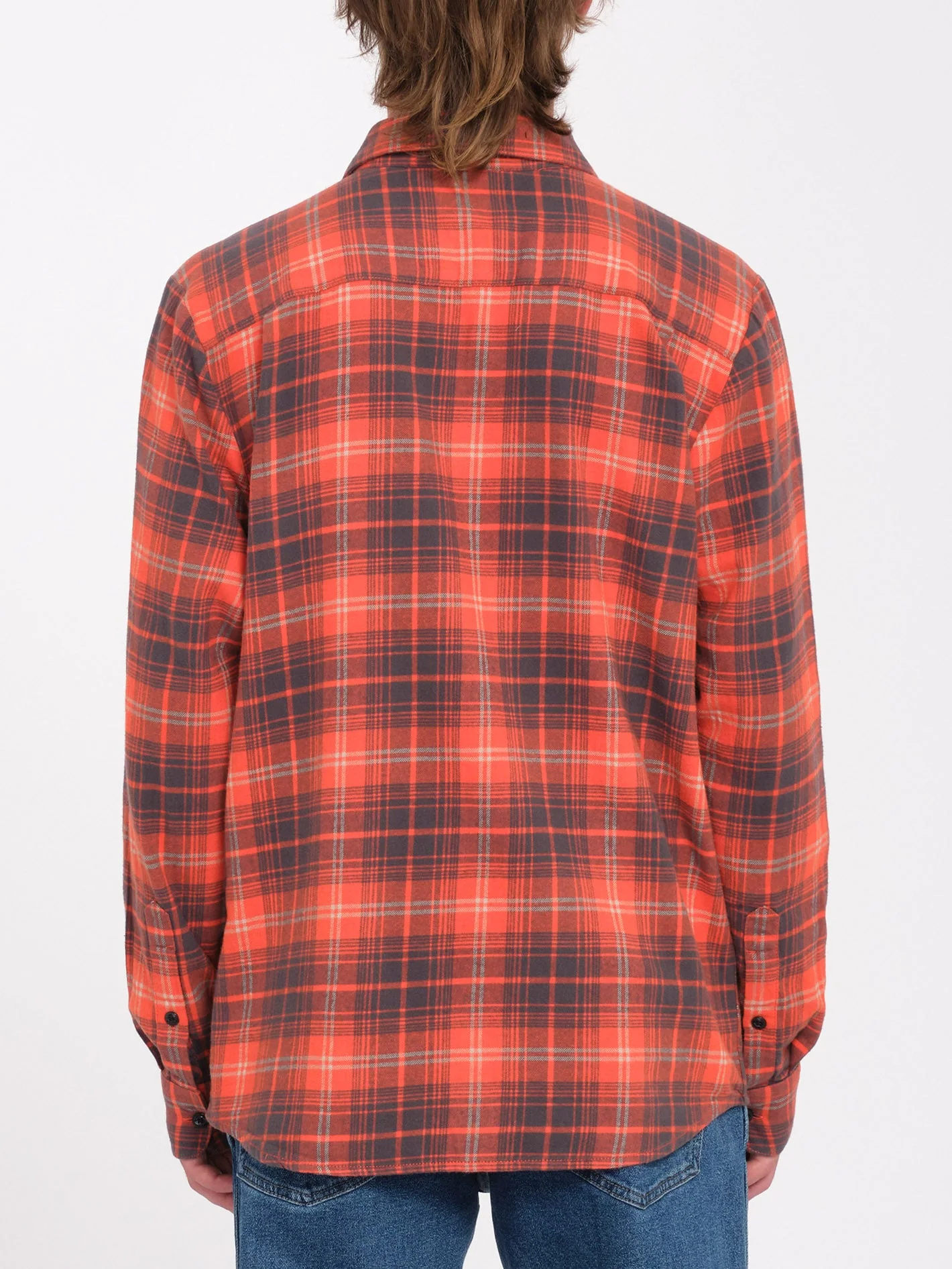 Chemise Caden Plaid - BRIGHT RED - Image 2