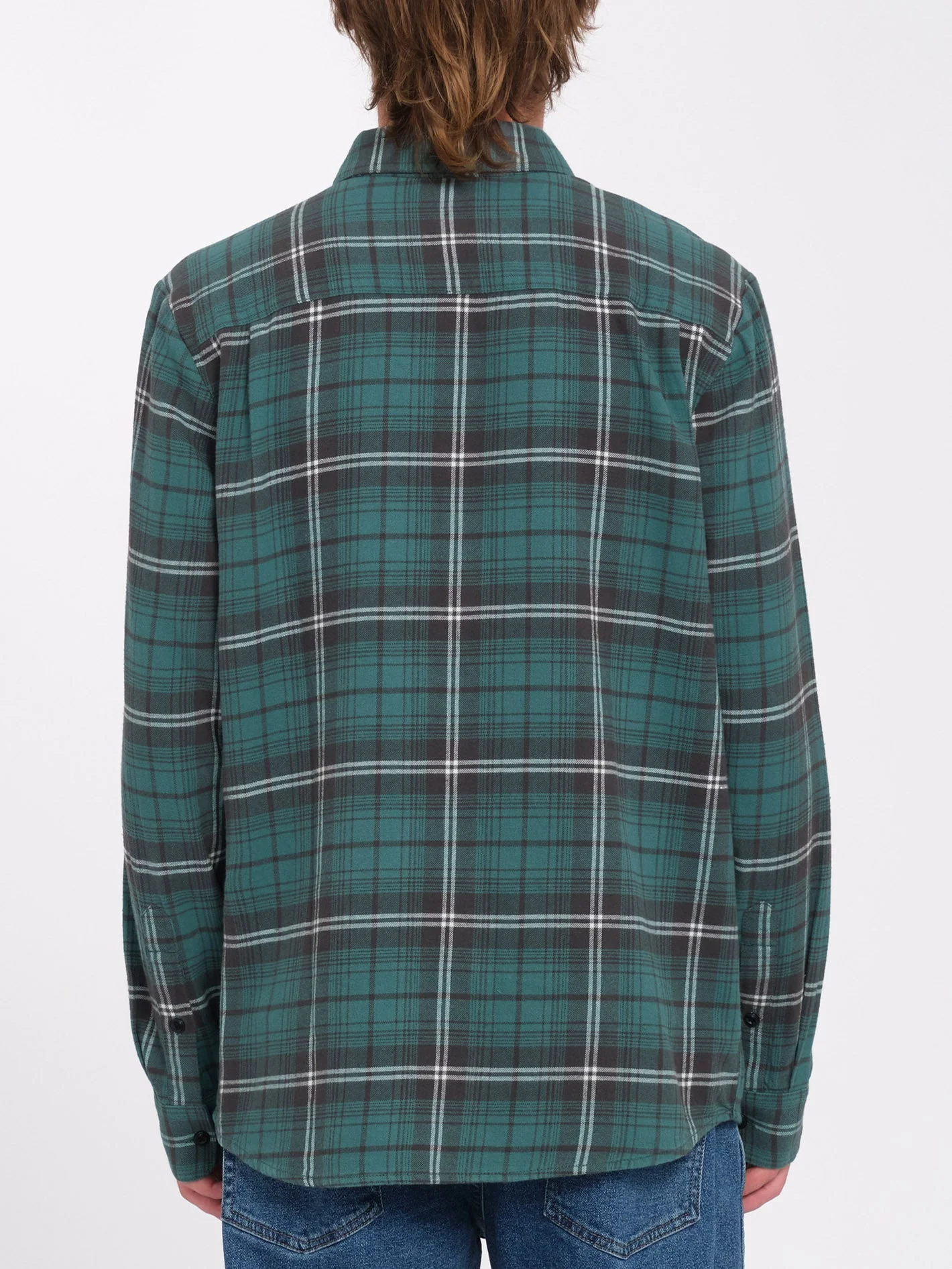 Chemise Caden Plaid - SEA GREEN - Image 2