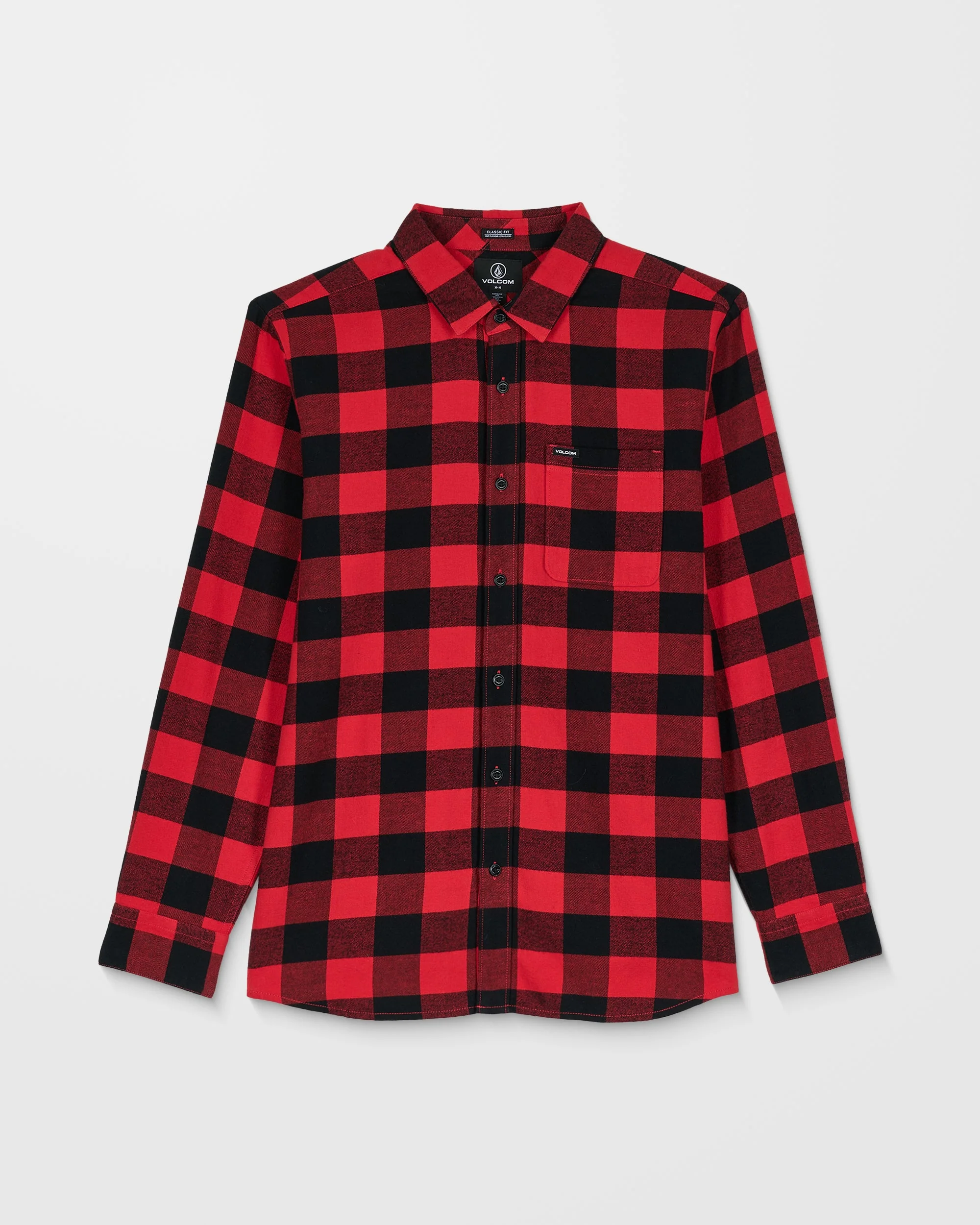 Chemise Caden Plaid - Lifeguard Red - Image 8