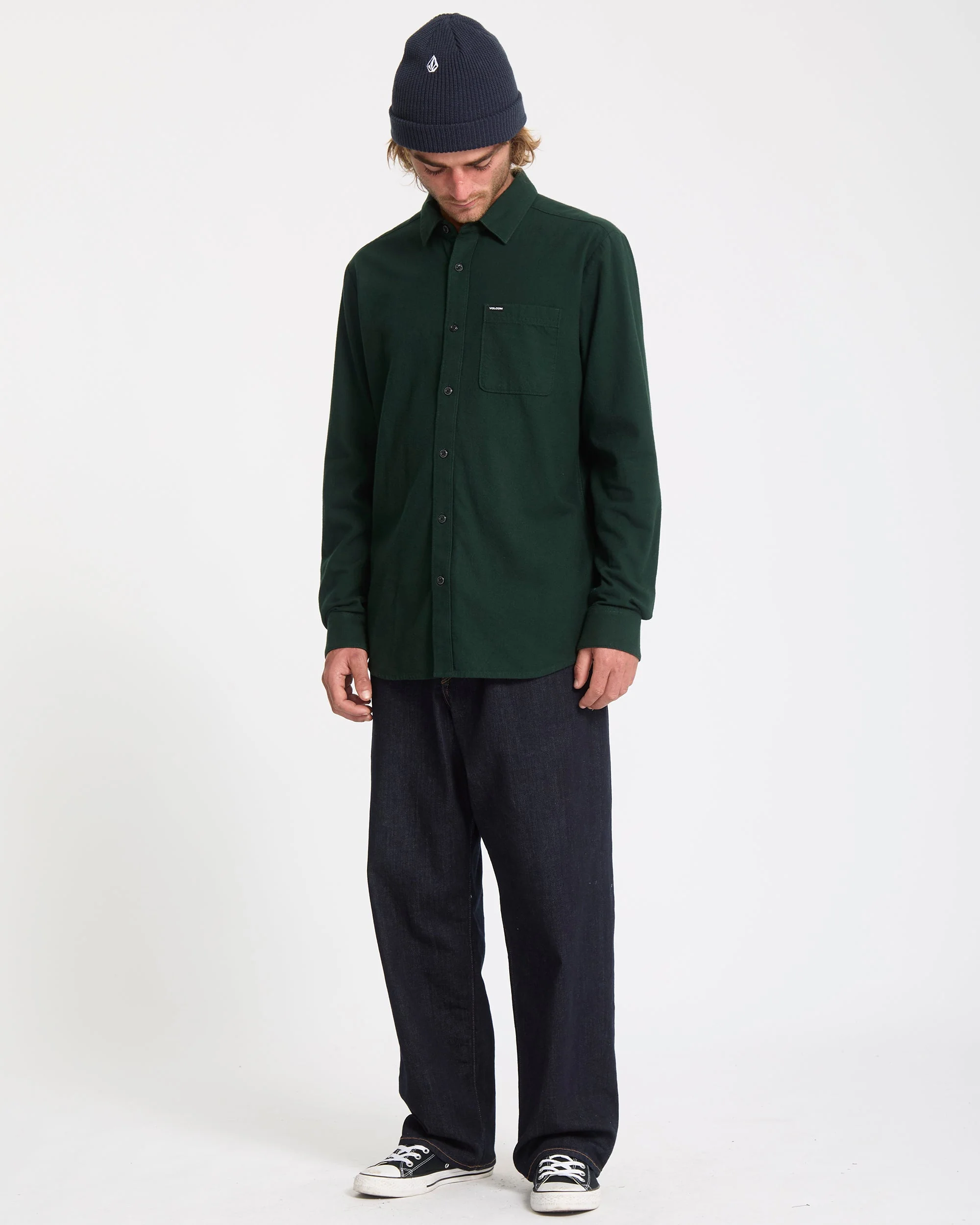 Chemise Caden Solid - Scarab - Image 5