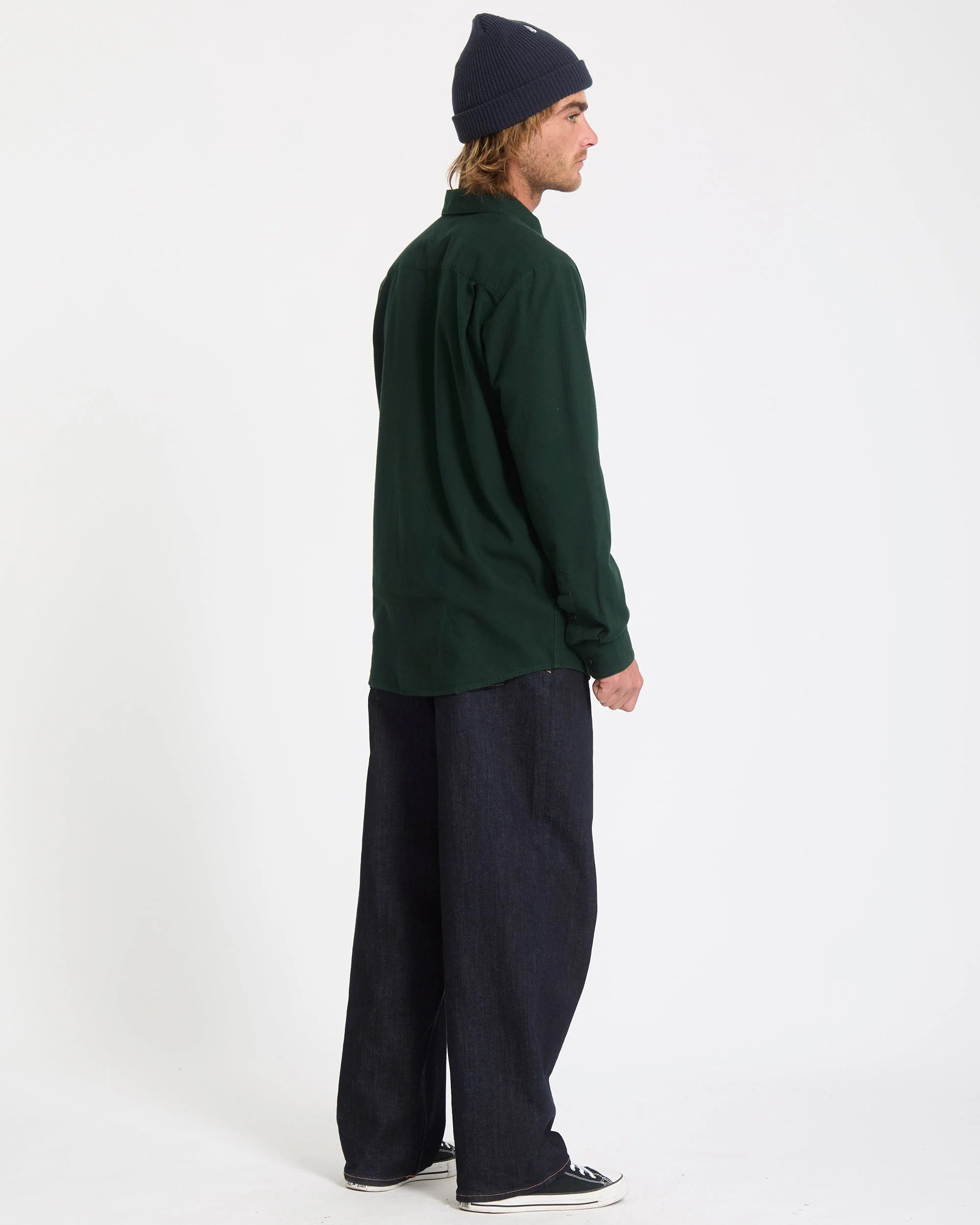 Chemise Caden Solid - Scarab - Image 6