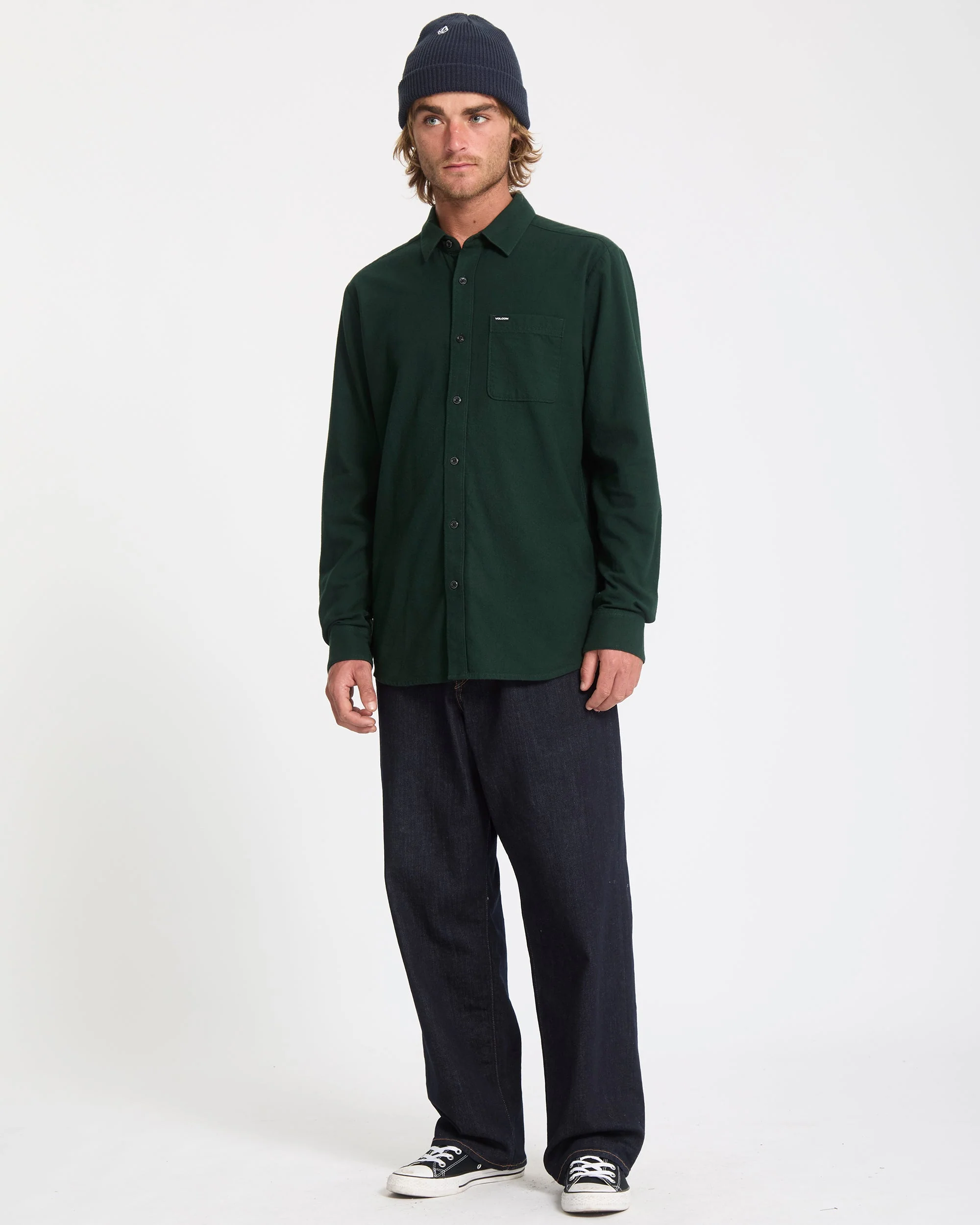 Chemise Caden Solid - Scarab - Image 7