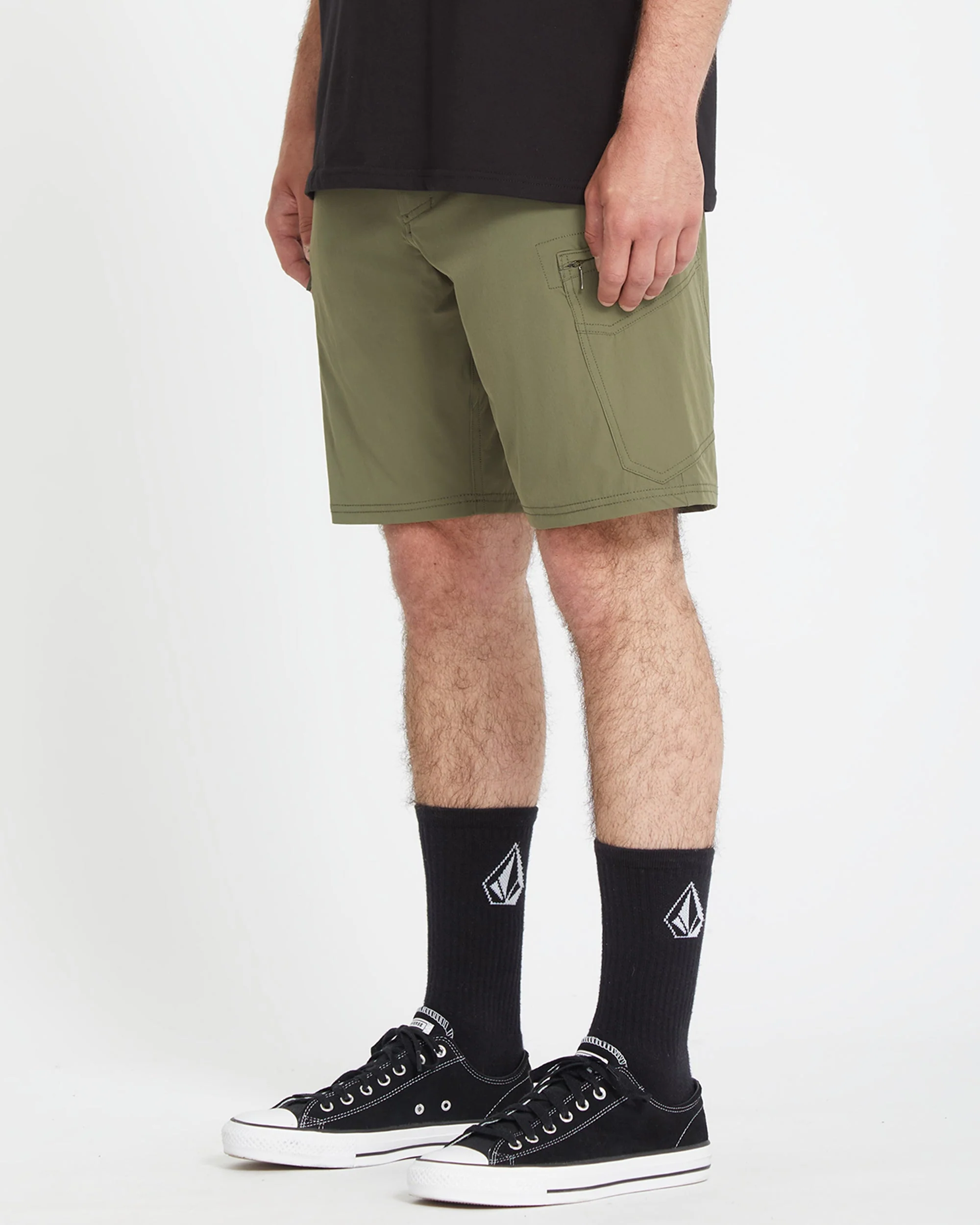 Short Hybride Cashed In Cargo 20" - WINTERMOSS - Image 6