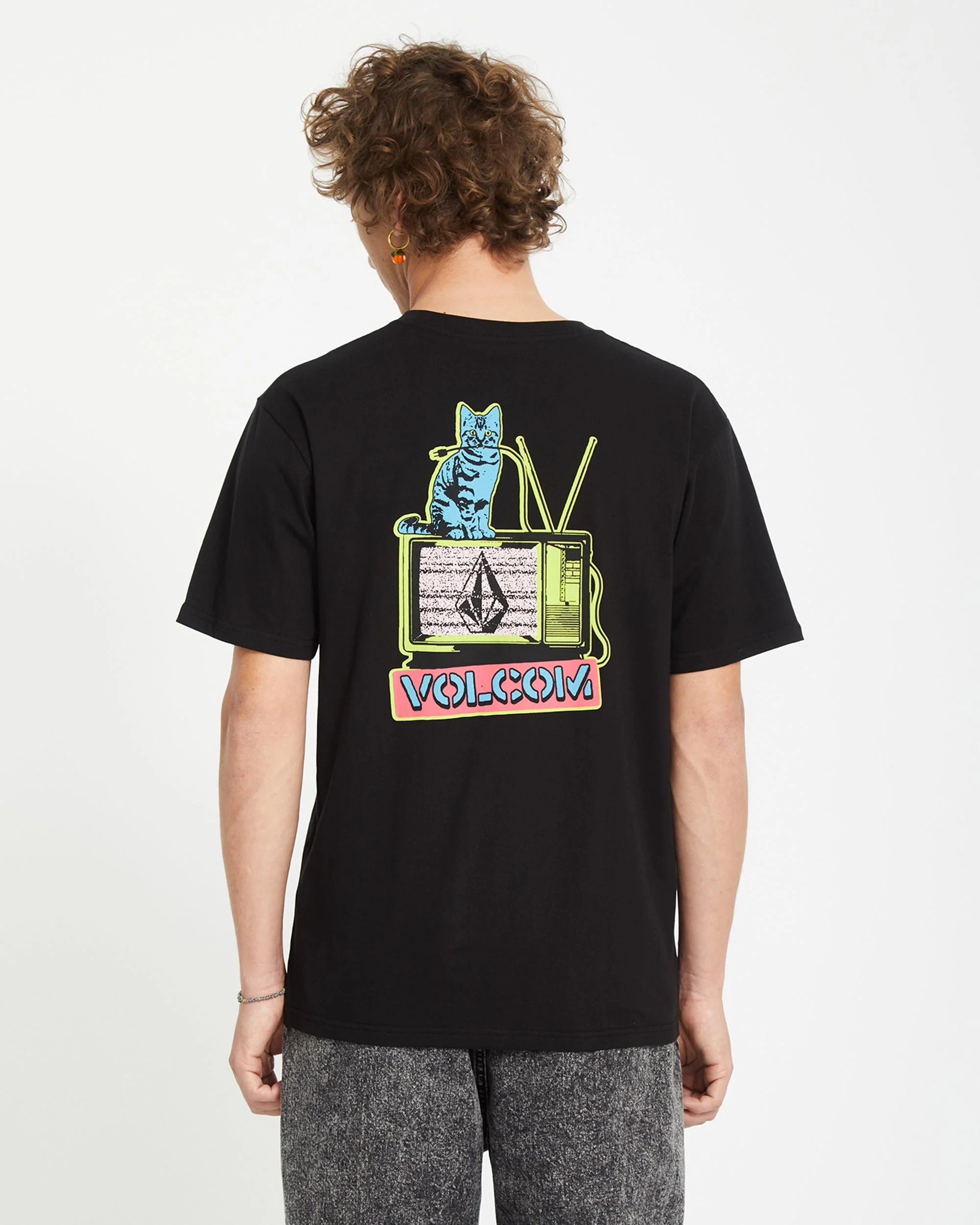 T-shirt Catv - BLACK