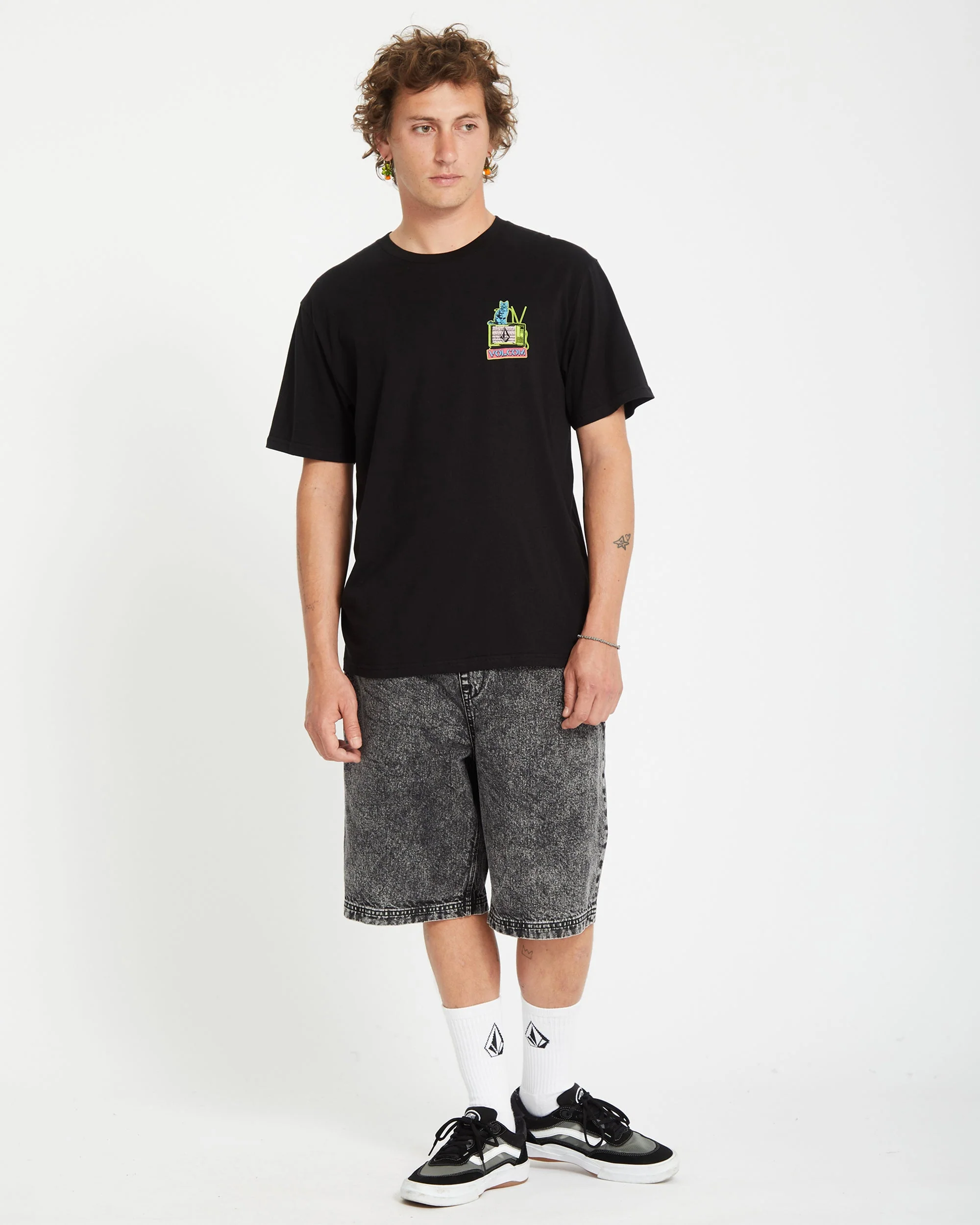 T-shirt Catv - BLACK - Image 4