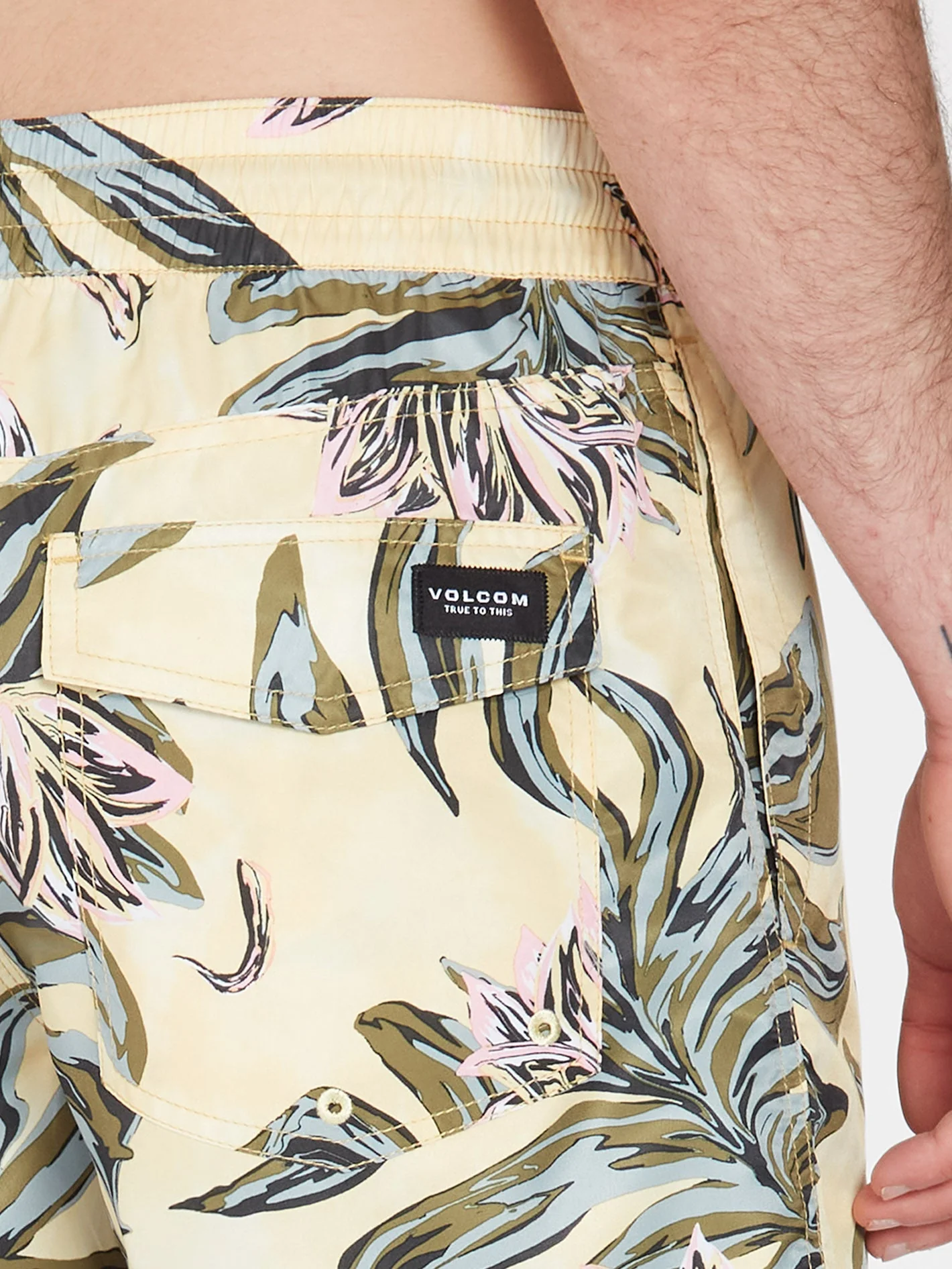 Boardshort Center Print 17" - DAWN YELLOW - Image 5